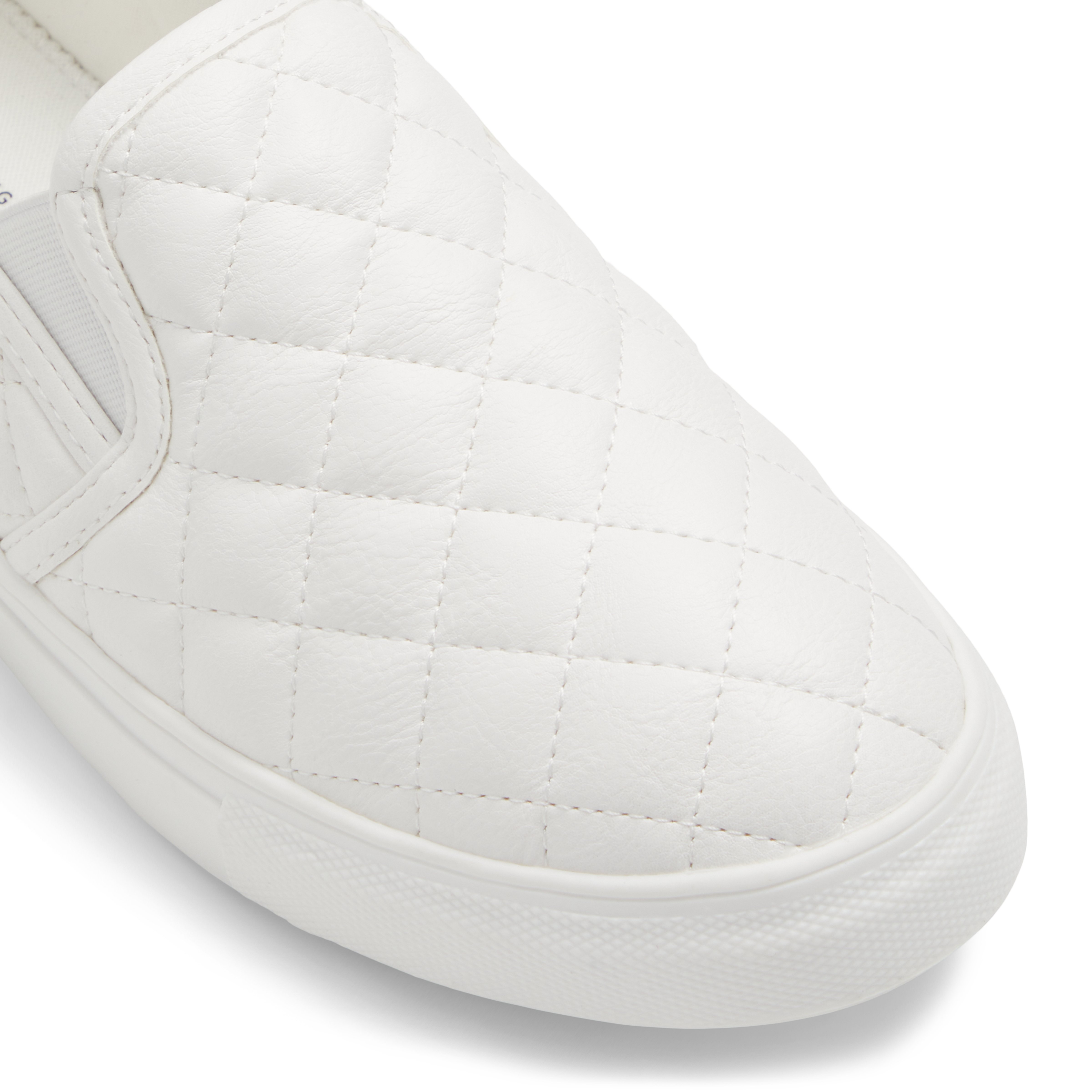 Iggyy White Women's Slip On Sneakers