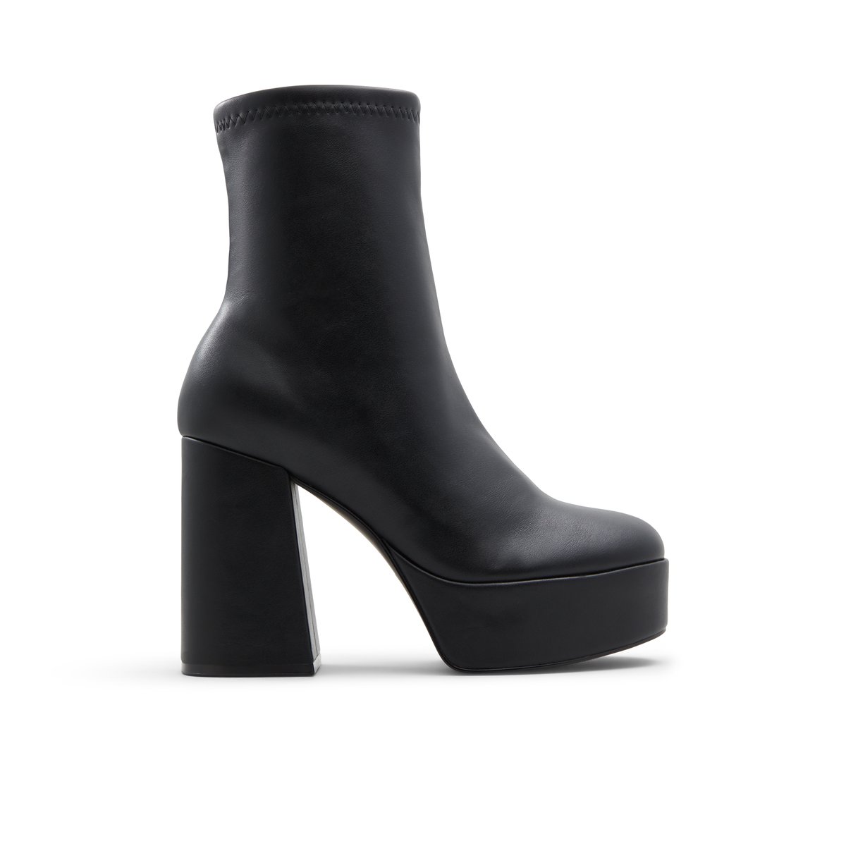 Platform high store heel ankle boots