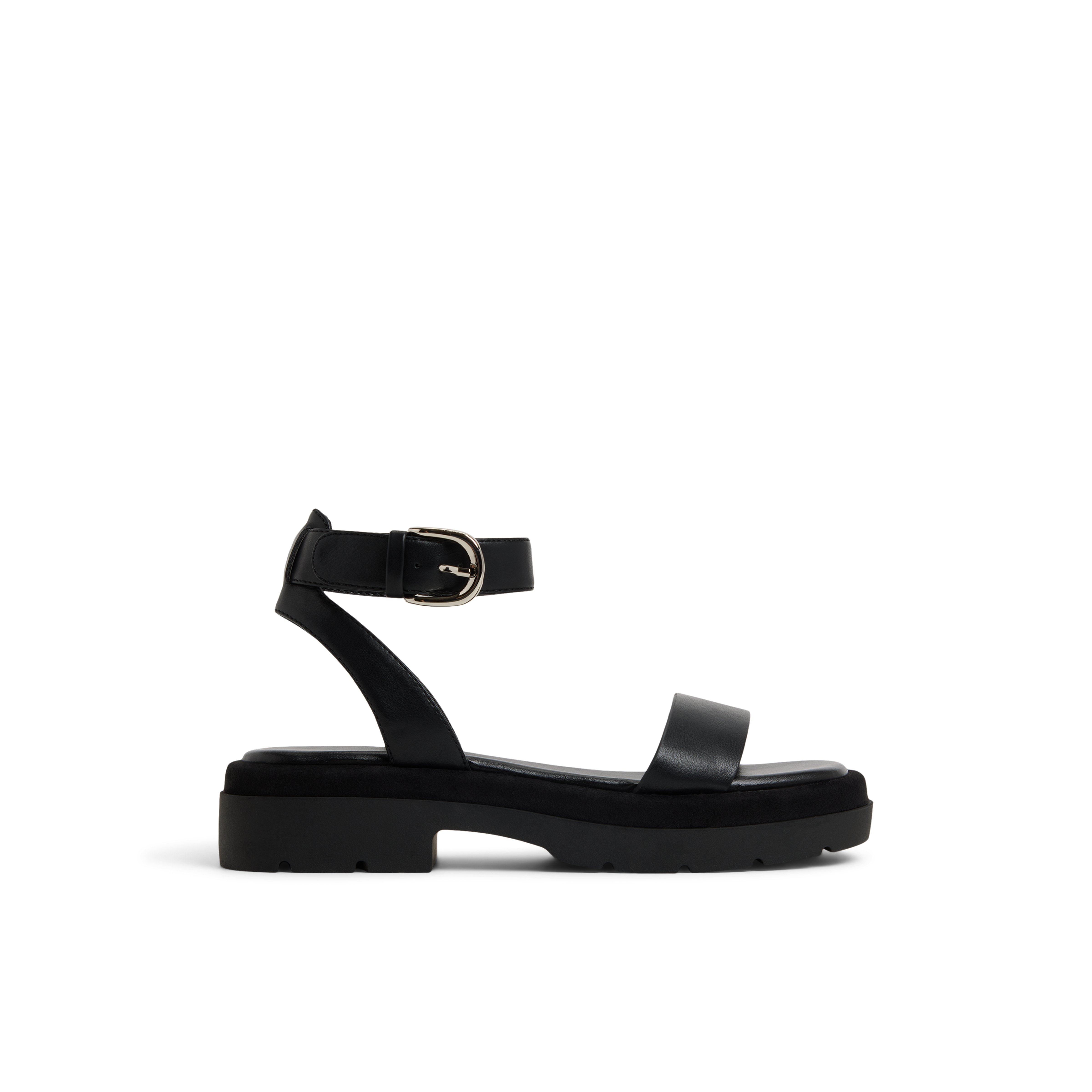 Joellle Black Women's Flat Sandals | Call It Spring Canada