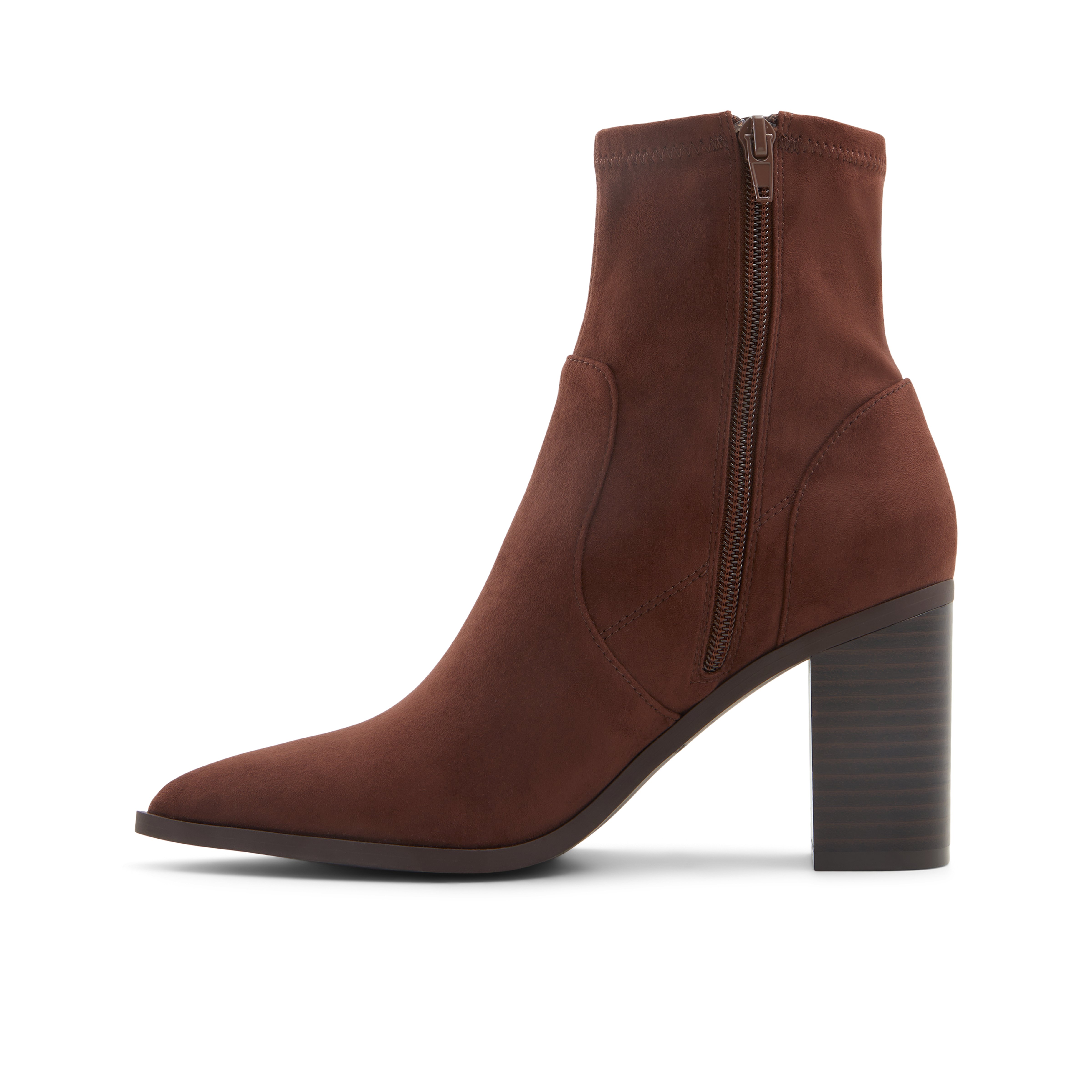 Johannah Dark Brown Women's Ankle Boots