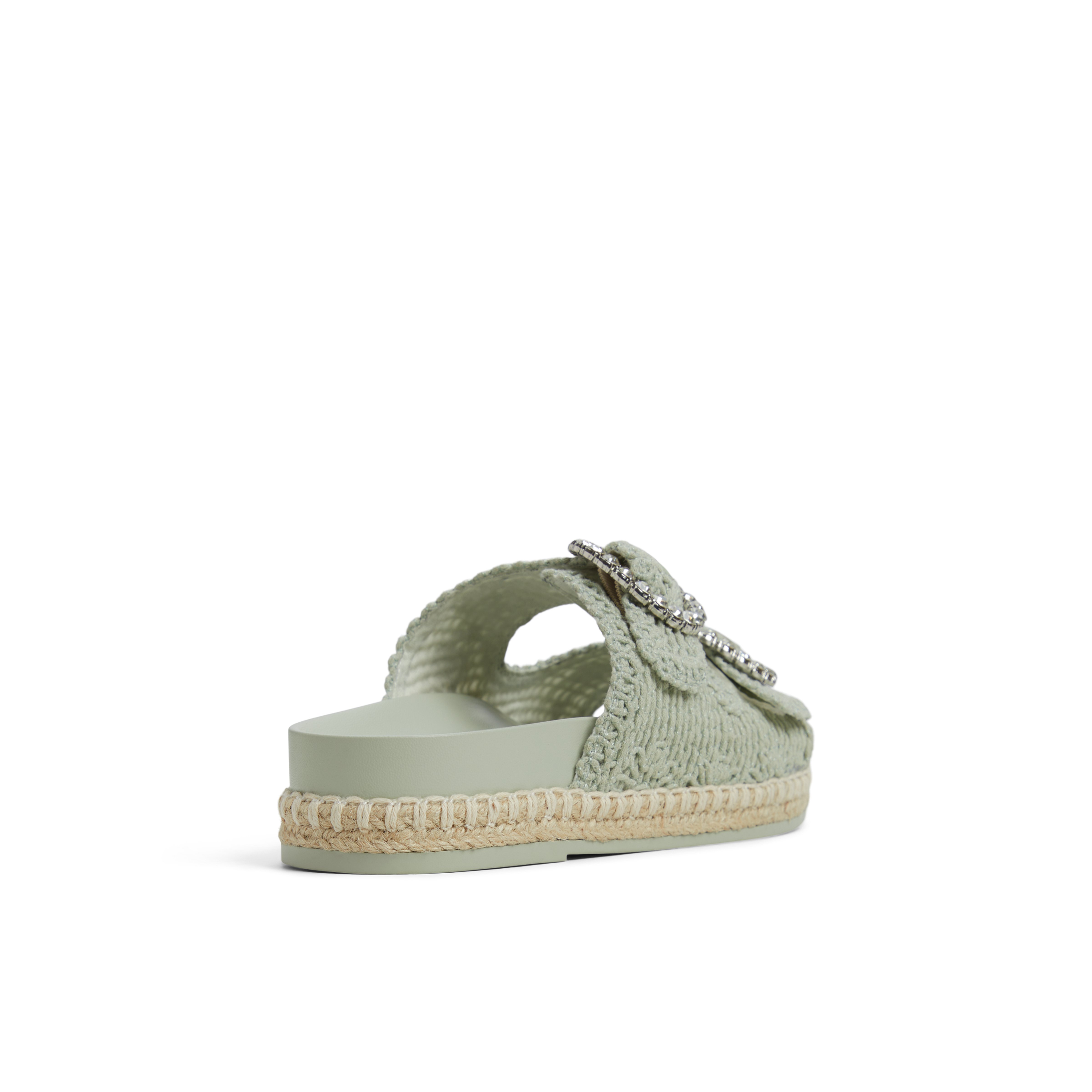 Juune Light Green Women's Raffia