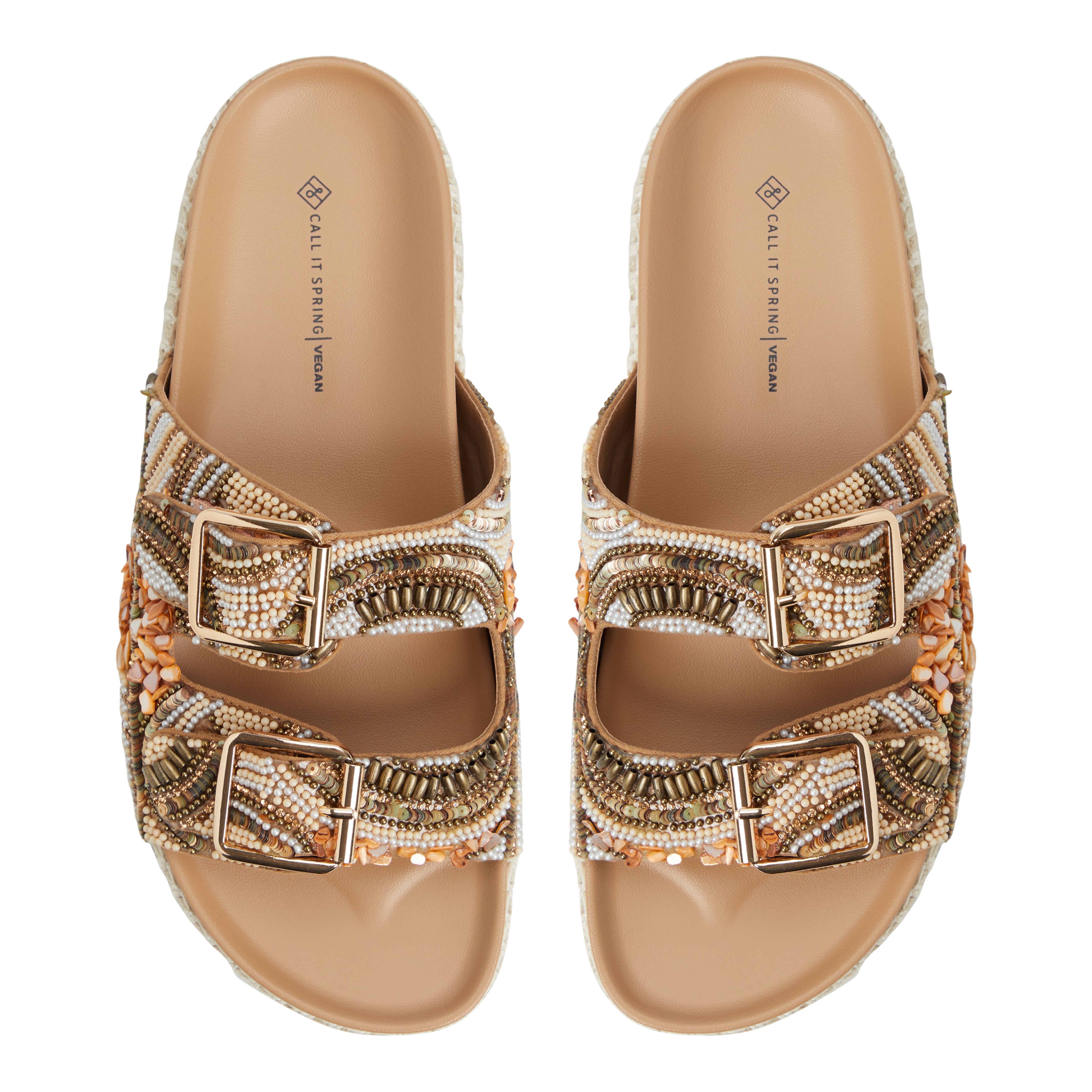 Juune Multicolor Women's Slides
