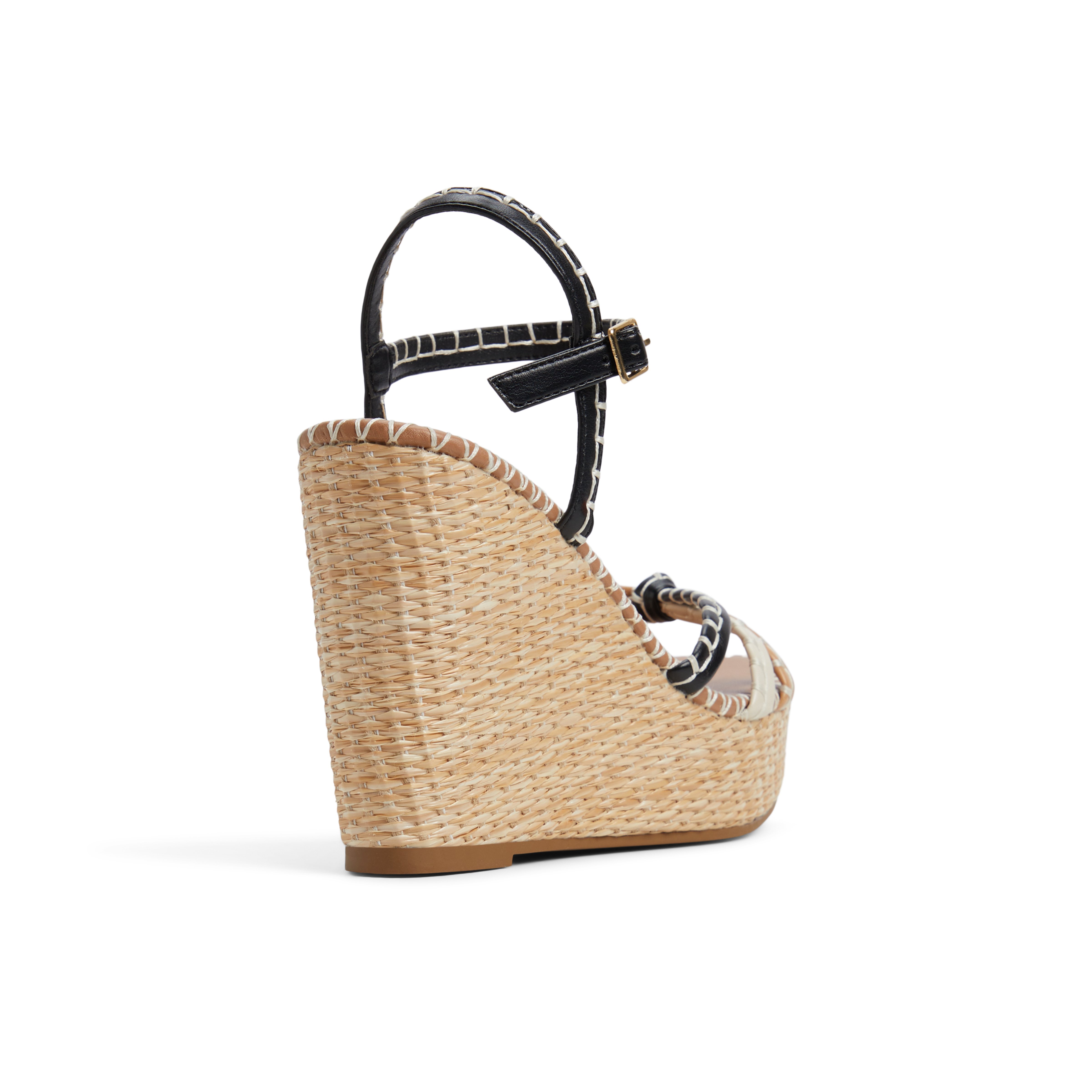 Kaelyn Noir Multi Femmes Talons compensés | Boutique Spring Canada