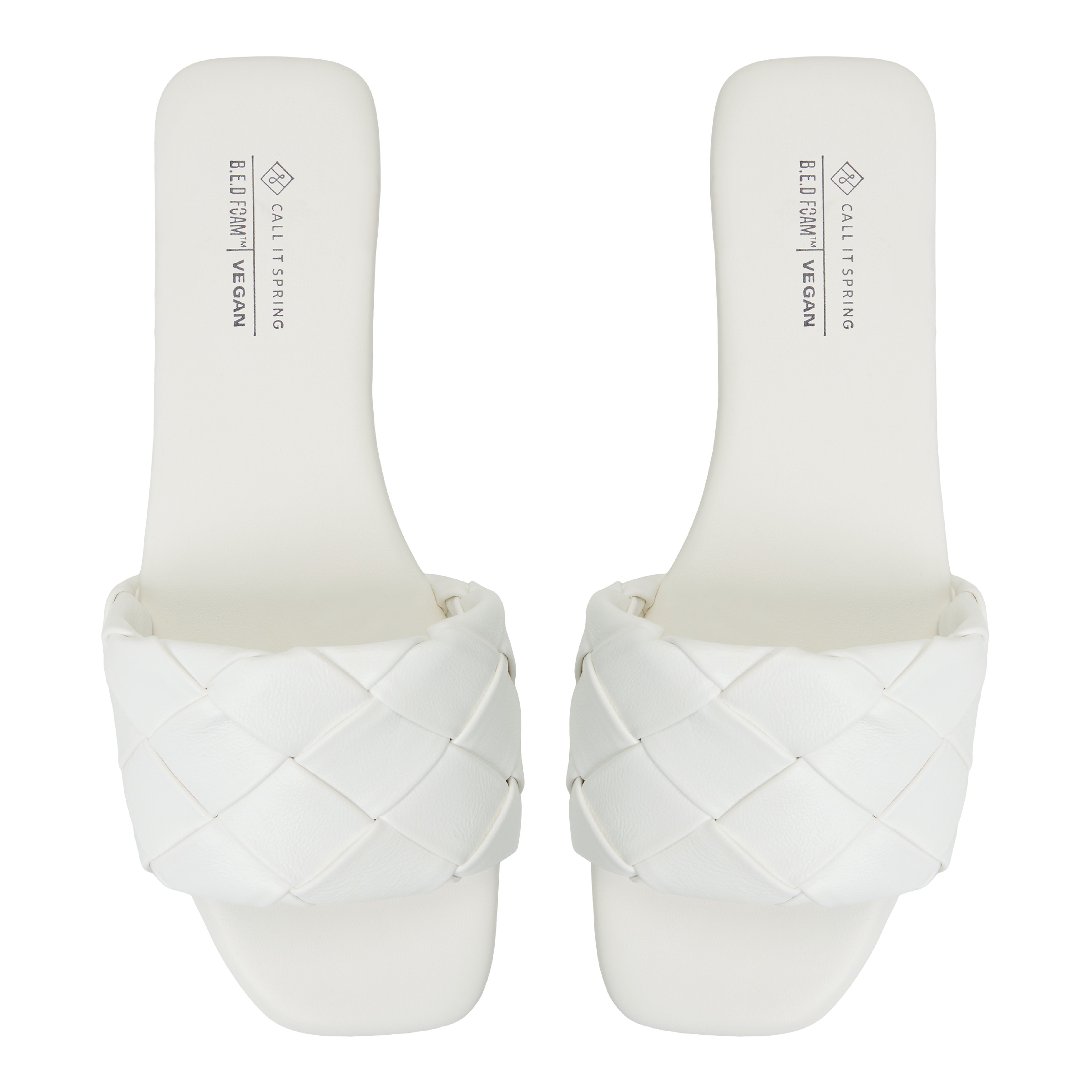 Kalia White Women's Slides