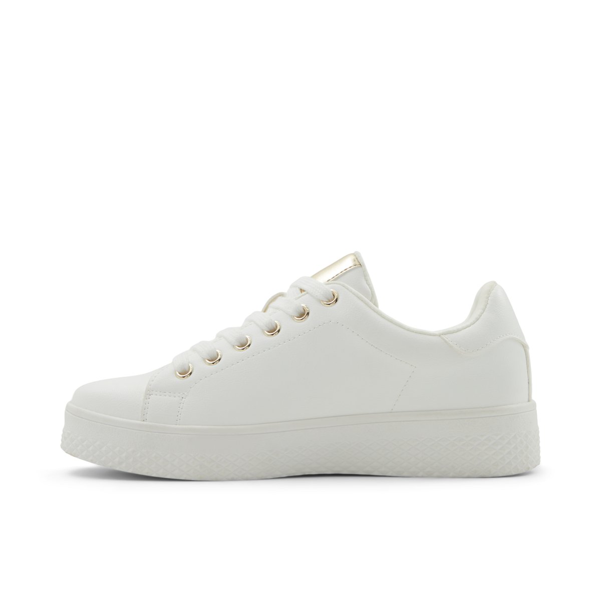 Kalinaa White Overflow Women's White Sneakers | Call It Spring Canada