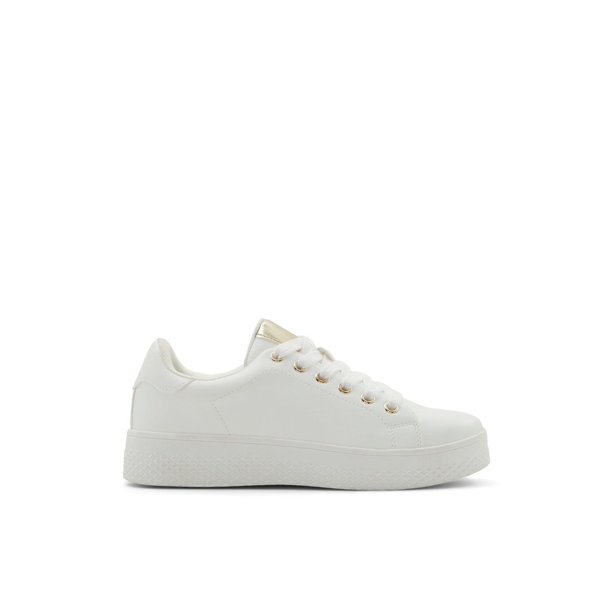 Kalinaa White Overflow Women's White Sneakers | Call It Spring Canada