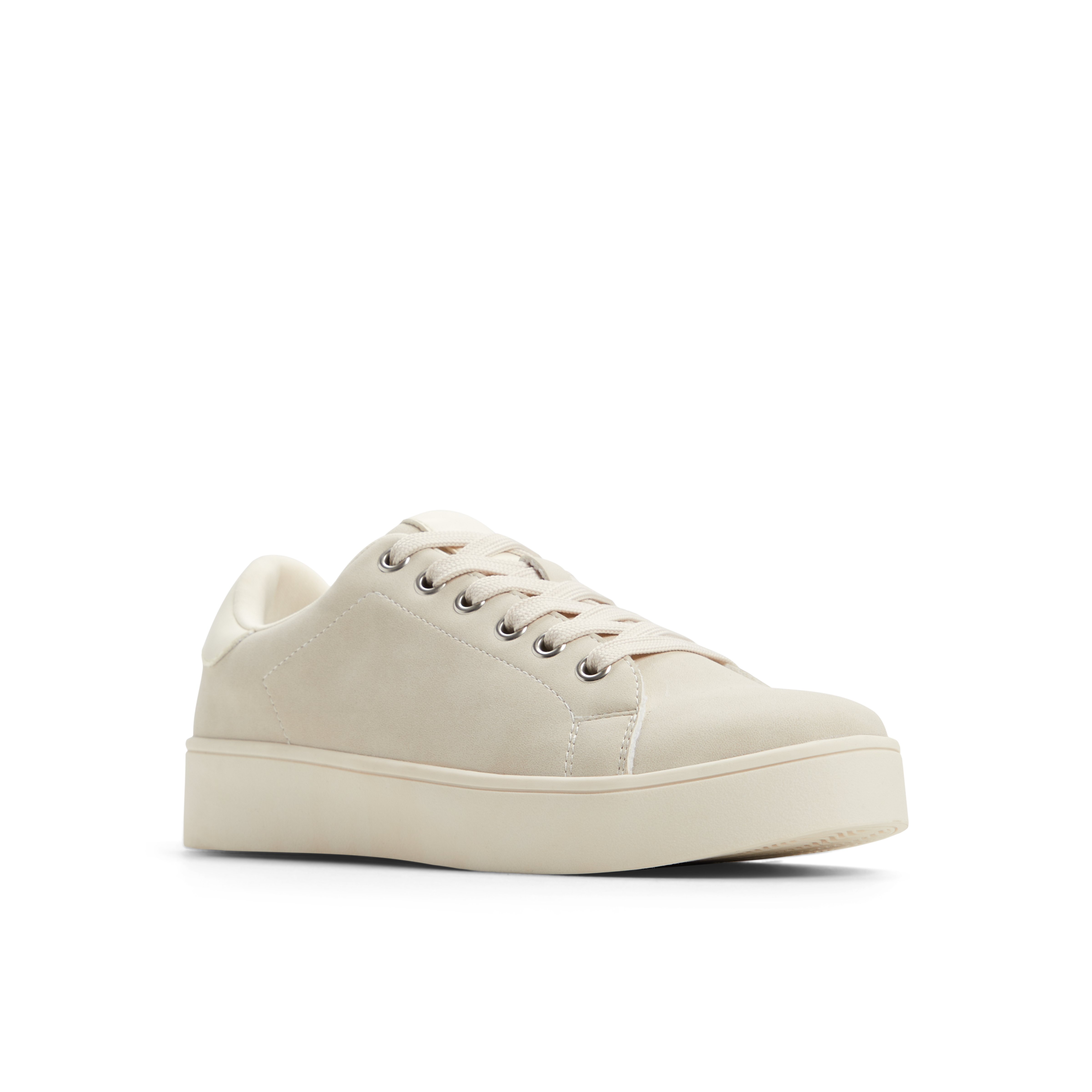 Kalinaaa Light Grey Women's Lace Up Sneakers