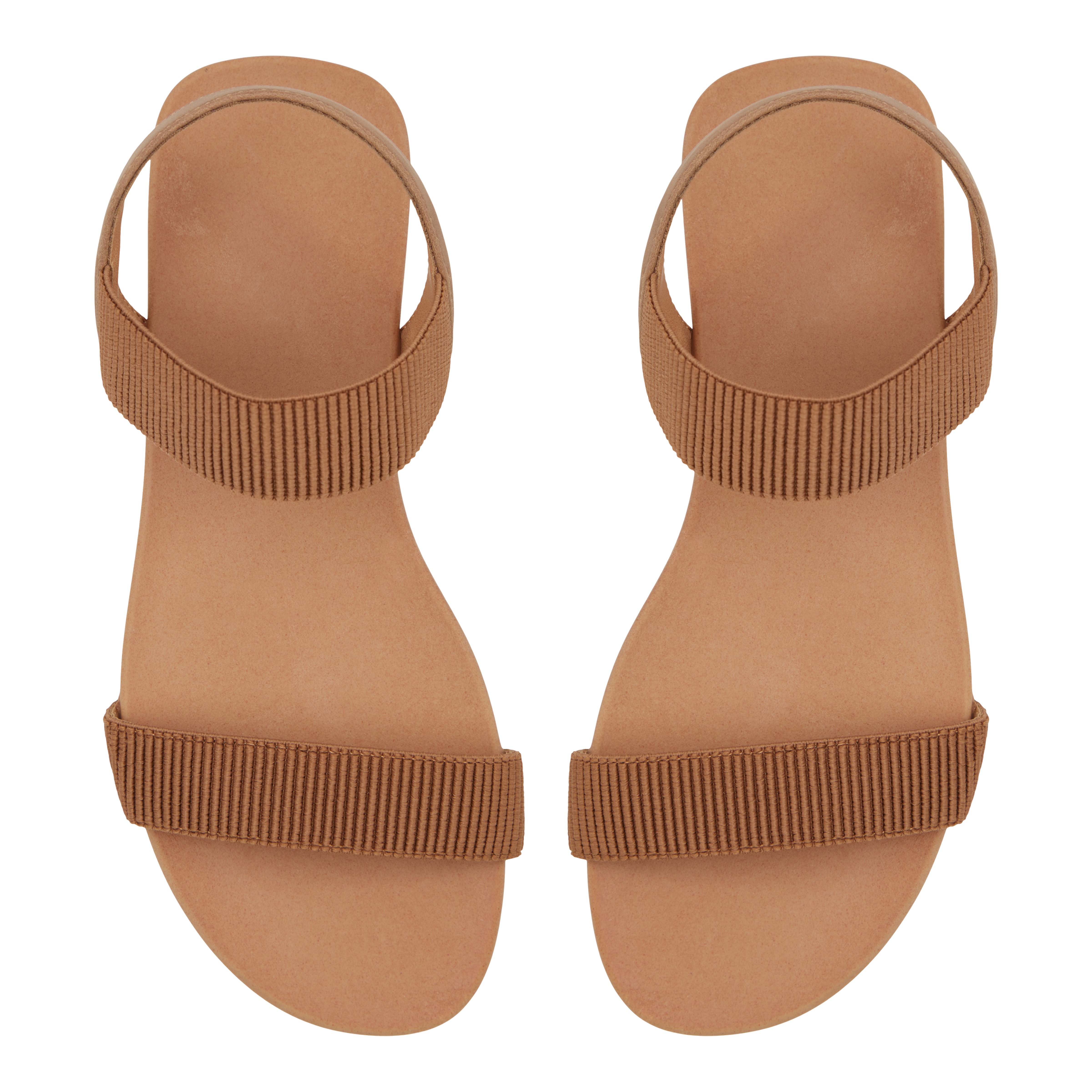 Karlone Medium Brown Women's Flat Sandals