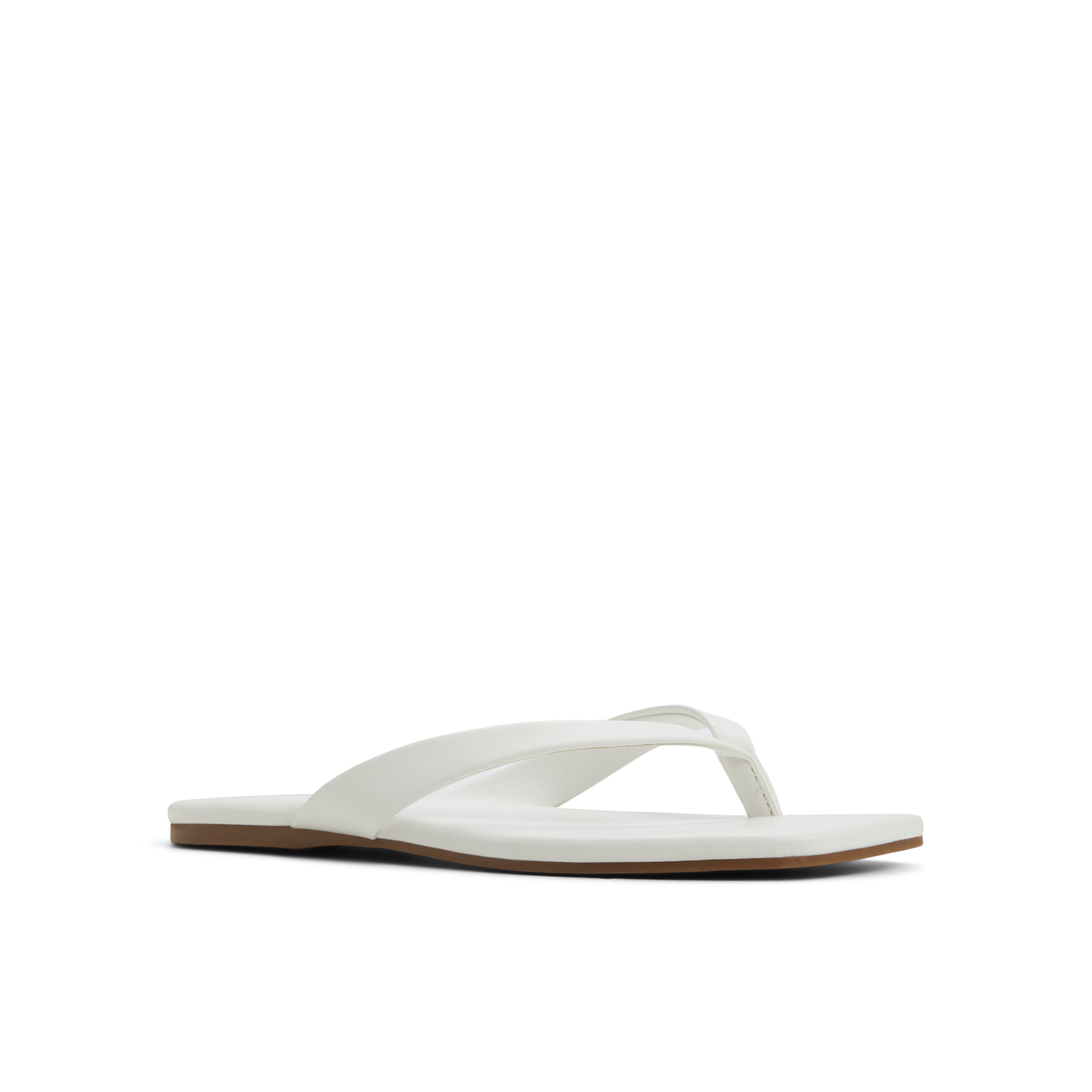 Kayce White Women's Flats