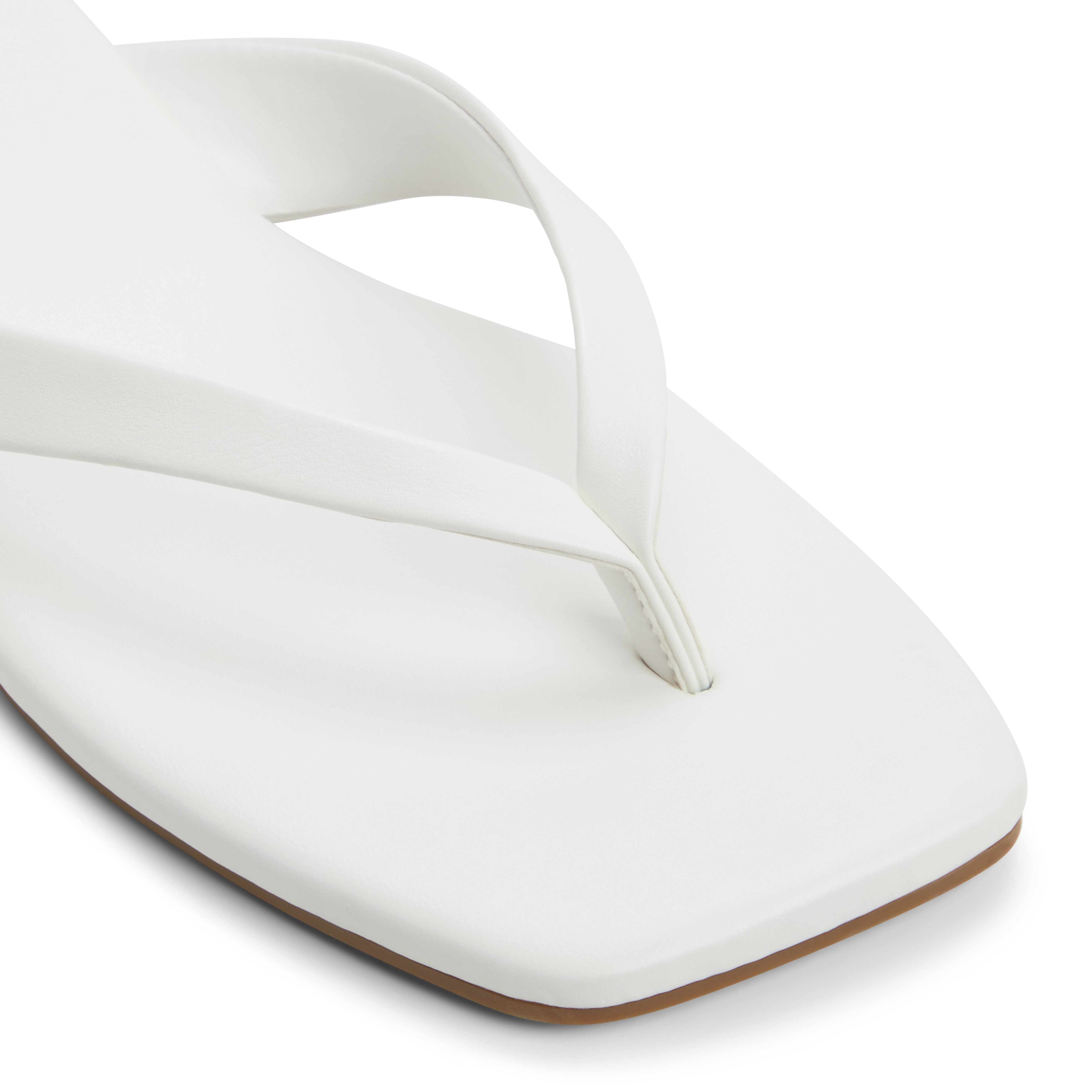 Kayce White Women's Flats