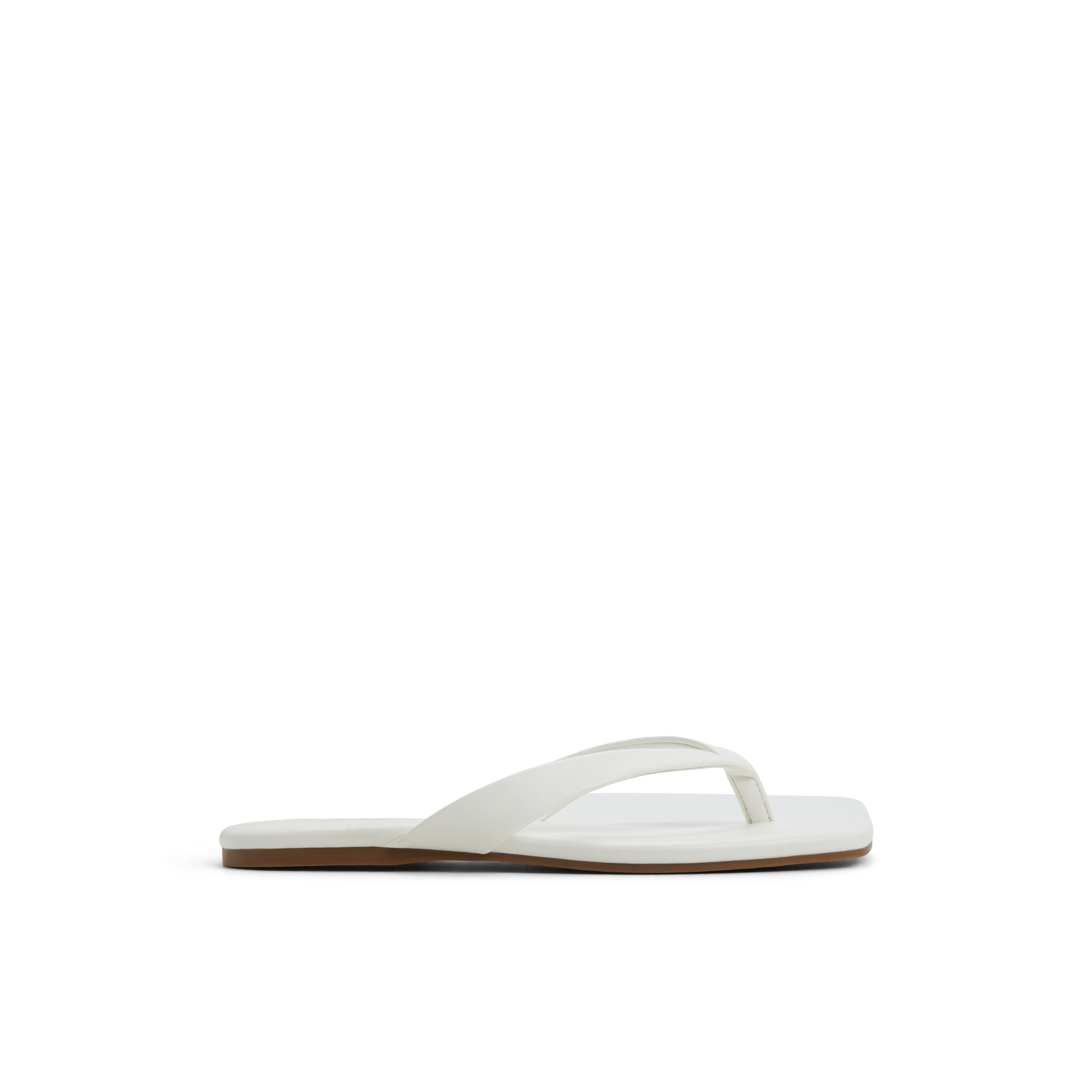 Kayce White Women's Flats