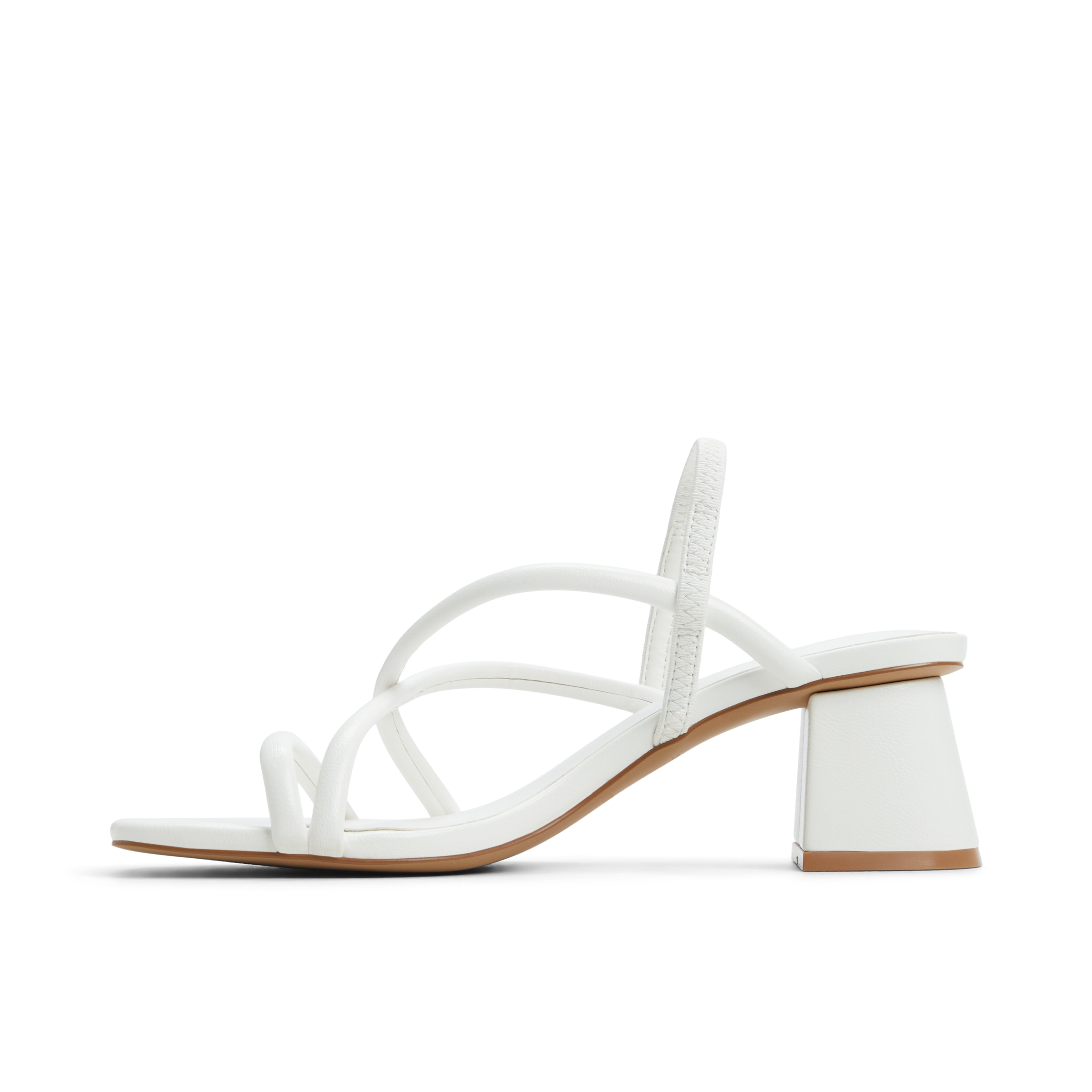 Kiira Blanc Femmes Talons moyens | Boutique Spring Canada