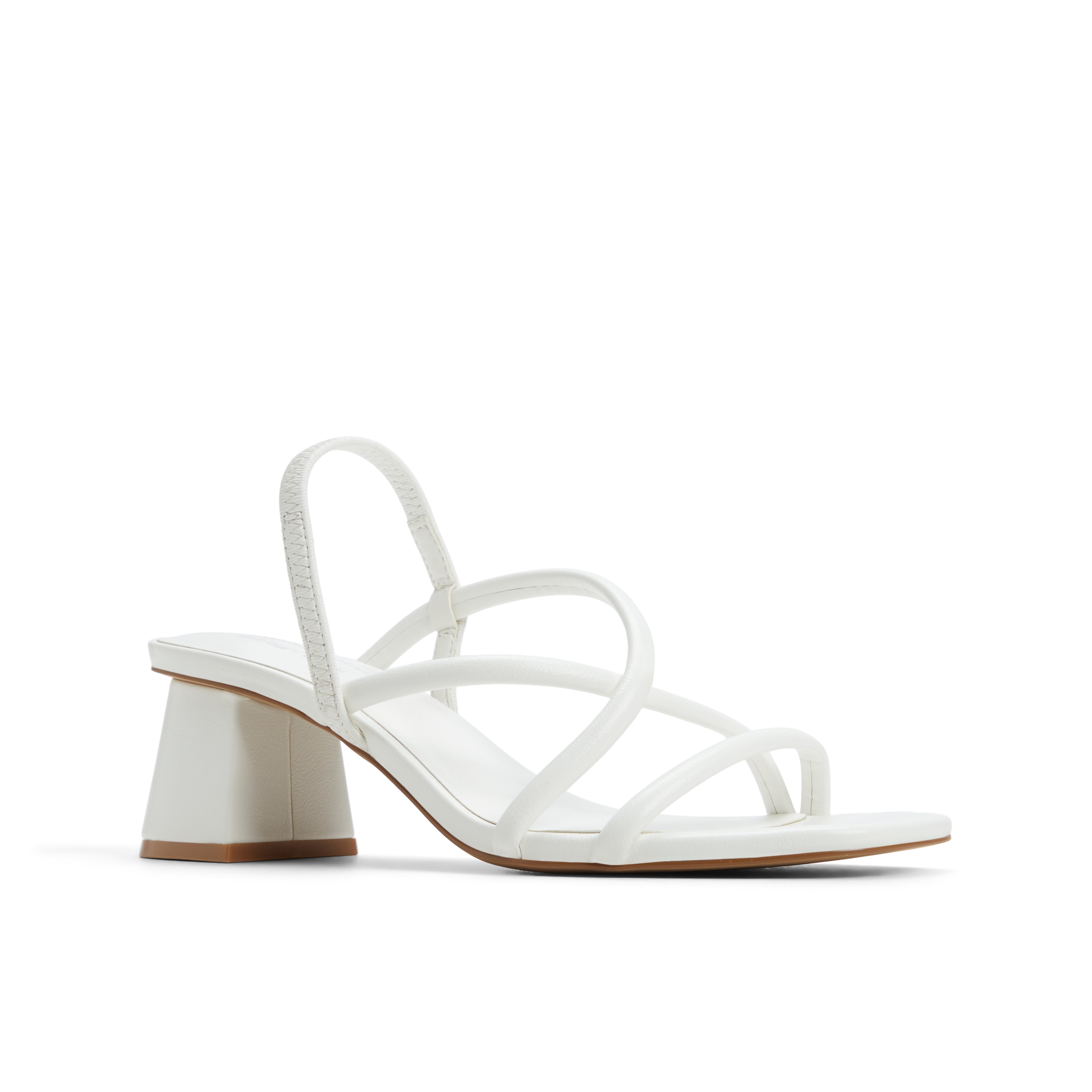 Kiira Blanc Femmes Talons moyens | Boutique Spring Canada