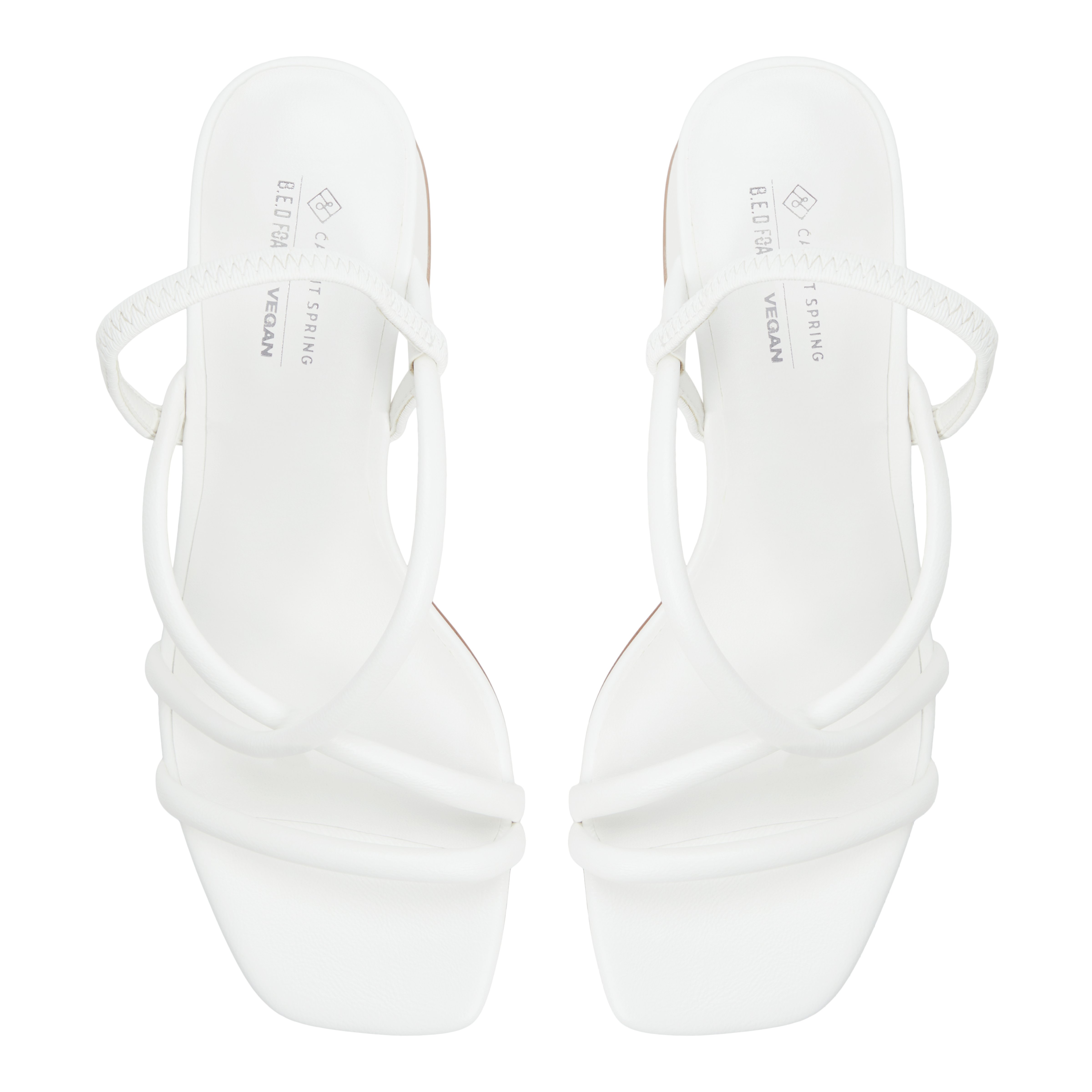 Kiira Blanc Femmes Talons moyens | Boutique Spring Canada