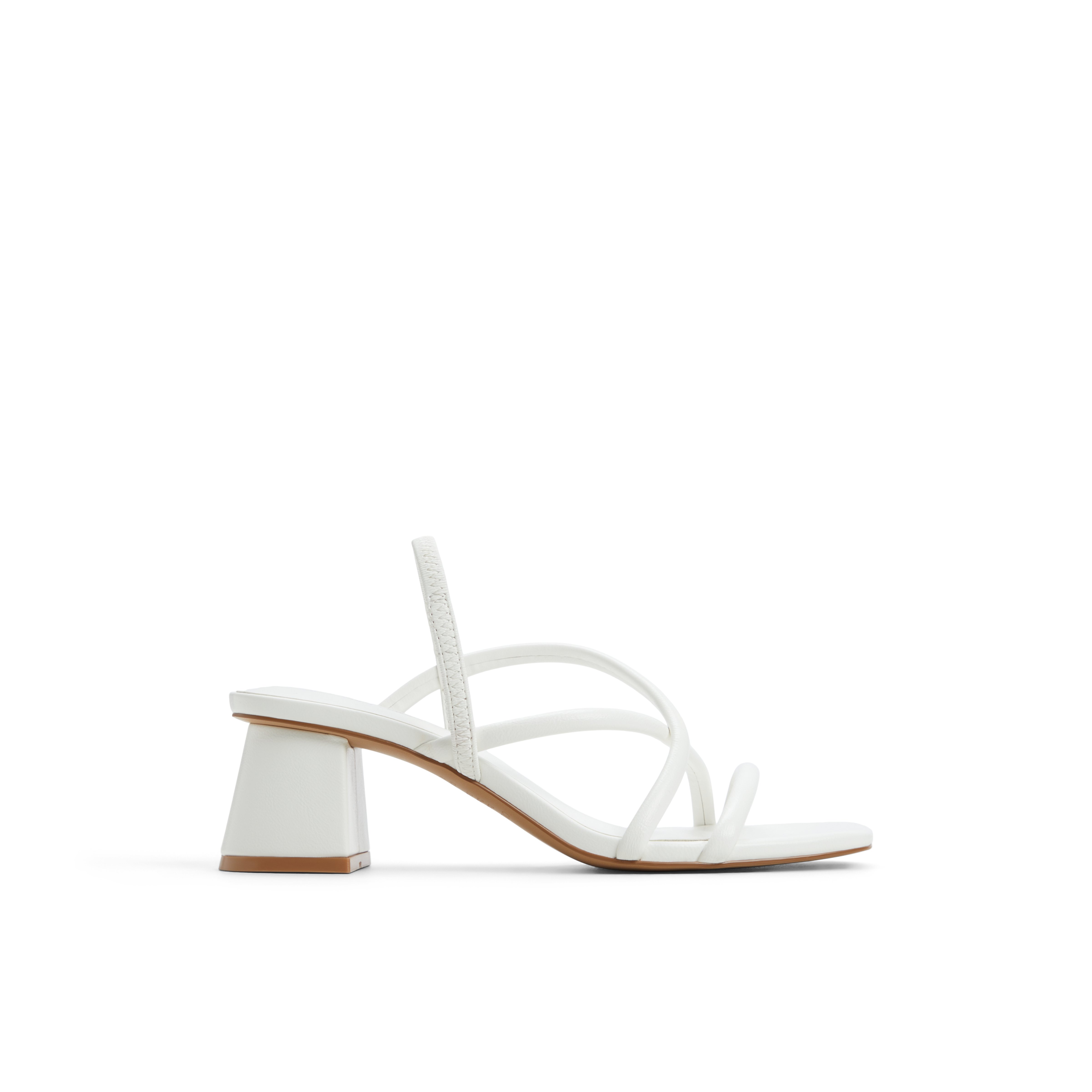 Kiira Blanc Femmes Talons moyens | Boutique Spring Canada
