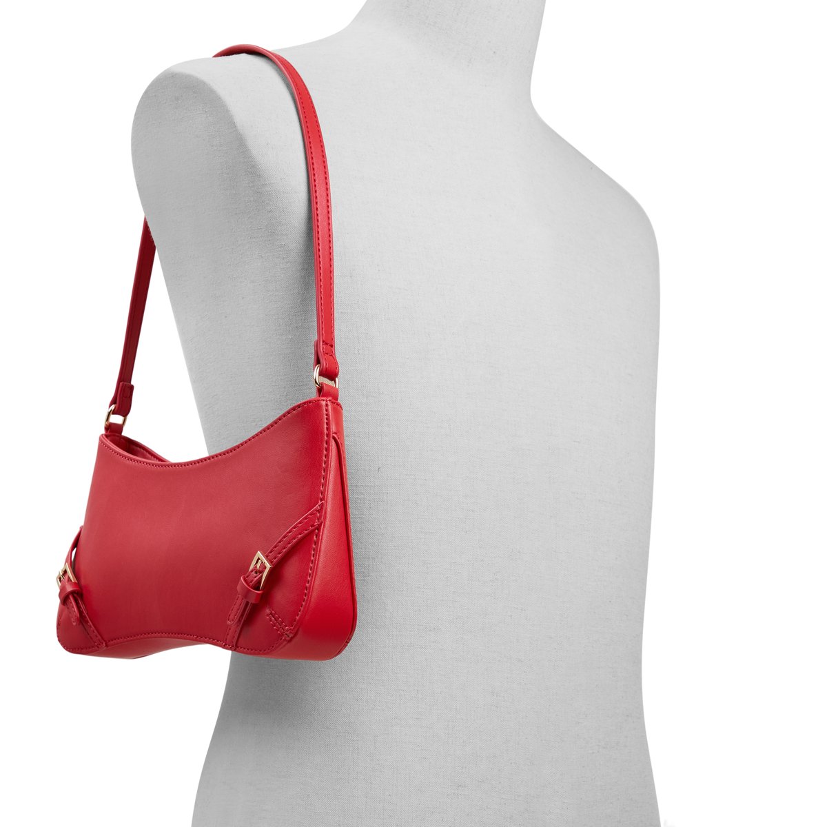 ★TOUT Y EST★ HBL Big Shoulder Bag RedUP223CBG53 UP223CBG53 Supreme Leather Shoulder Bag (2Colors)