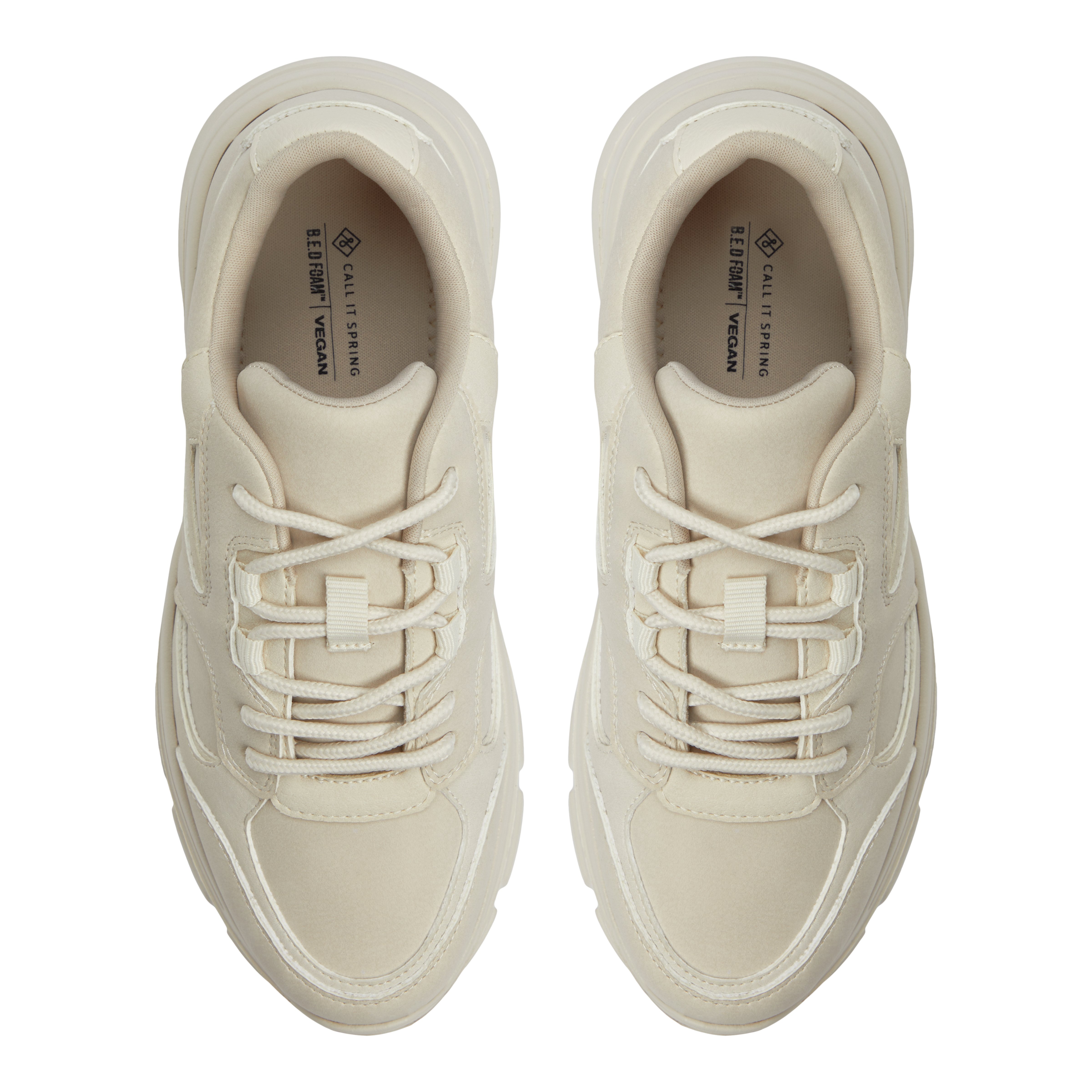 Lillah Light Grey Women's Low Tops