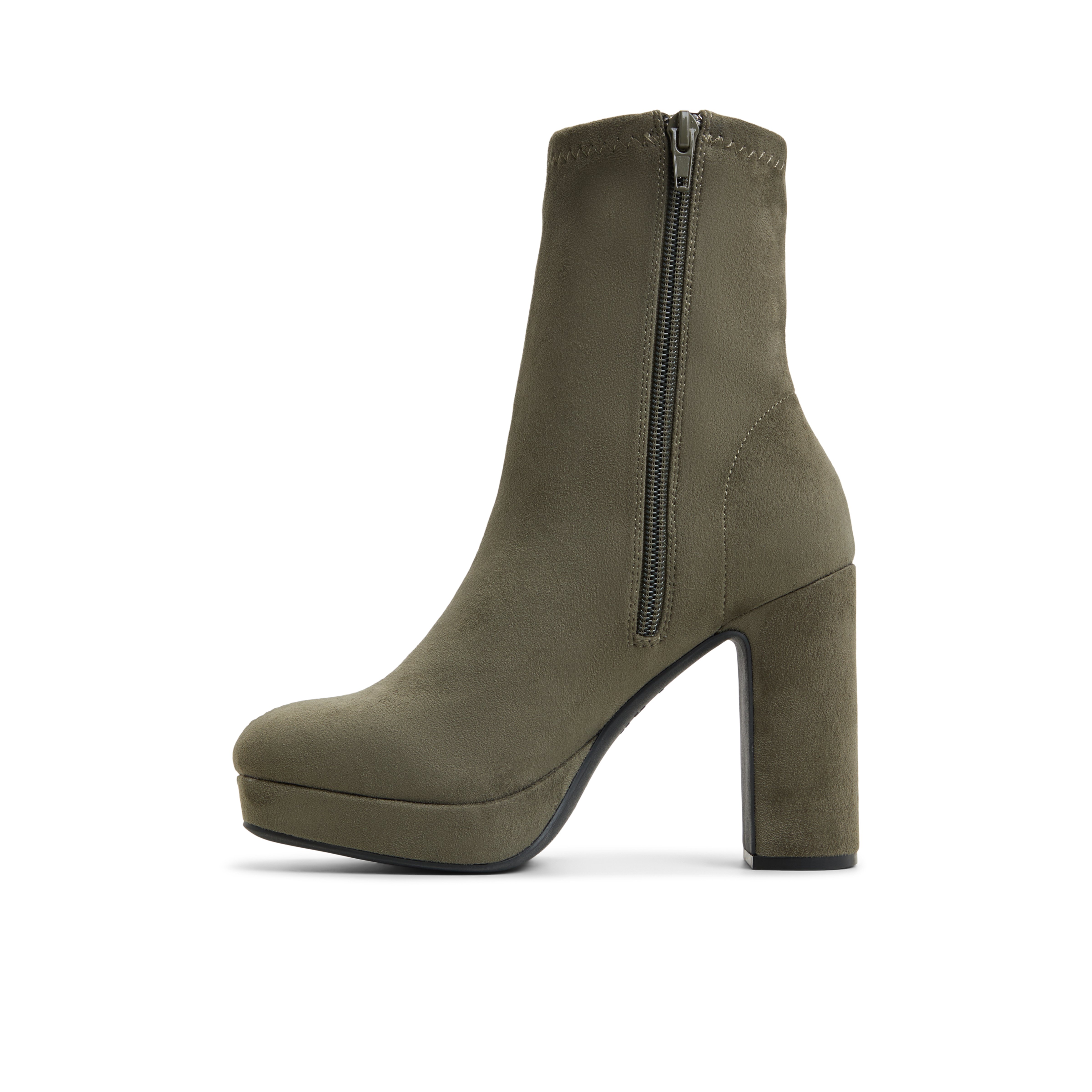 Lonndon Khaki Women's Ankle Boots