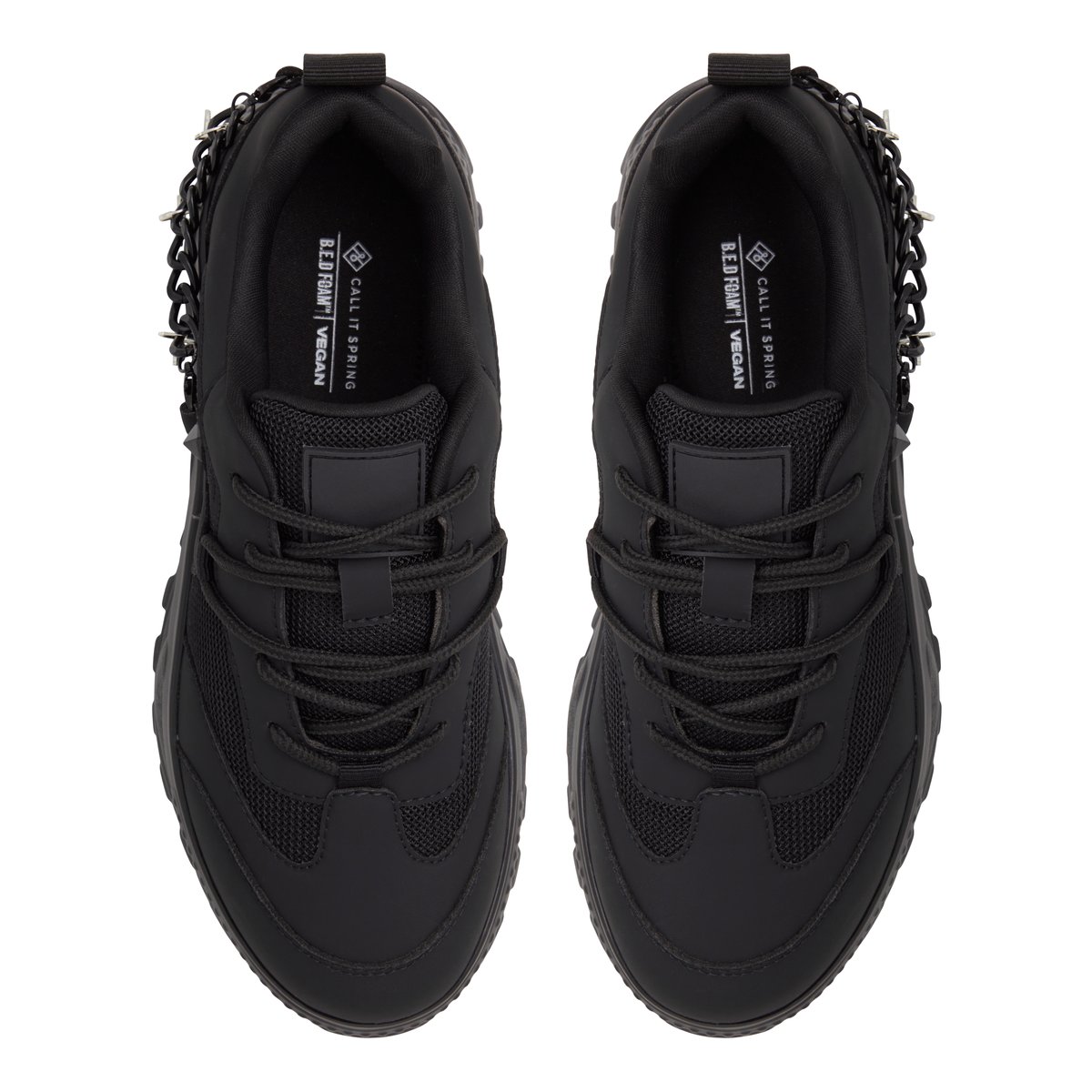 Majorrr Black Women's Athleisure Shoes | Call It Spring Canada