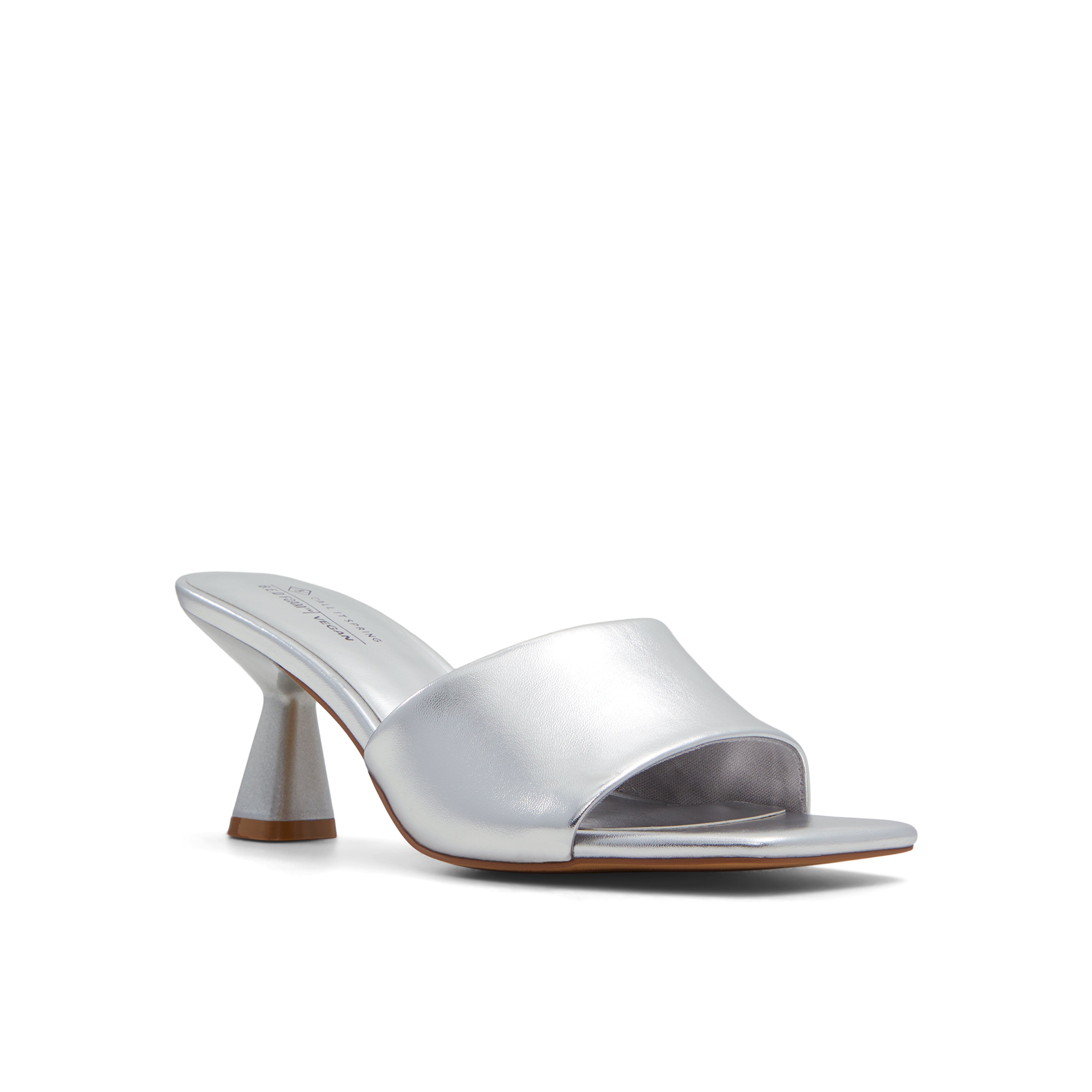 Maliaah Mid heel mule sandals