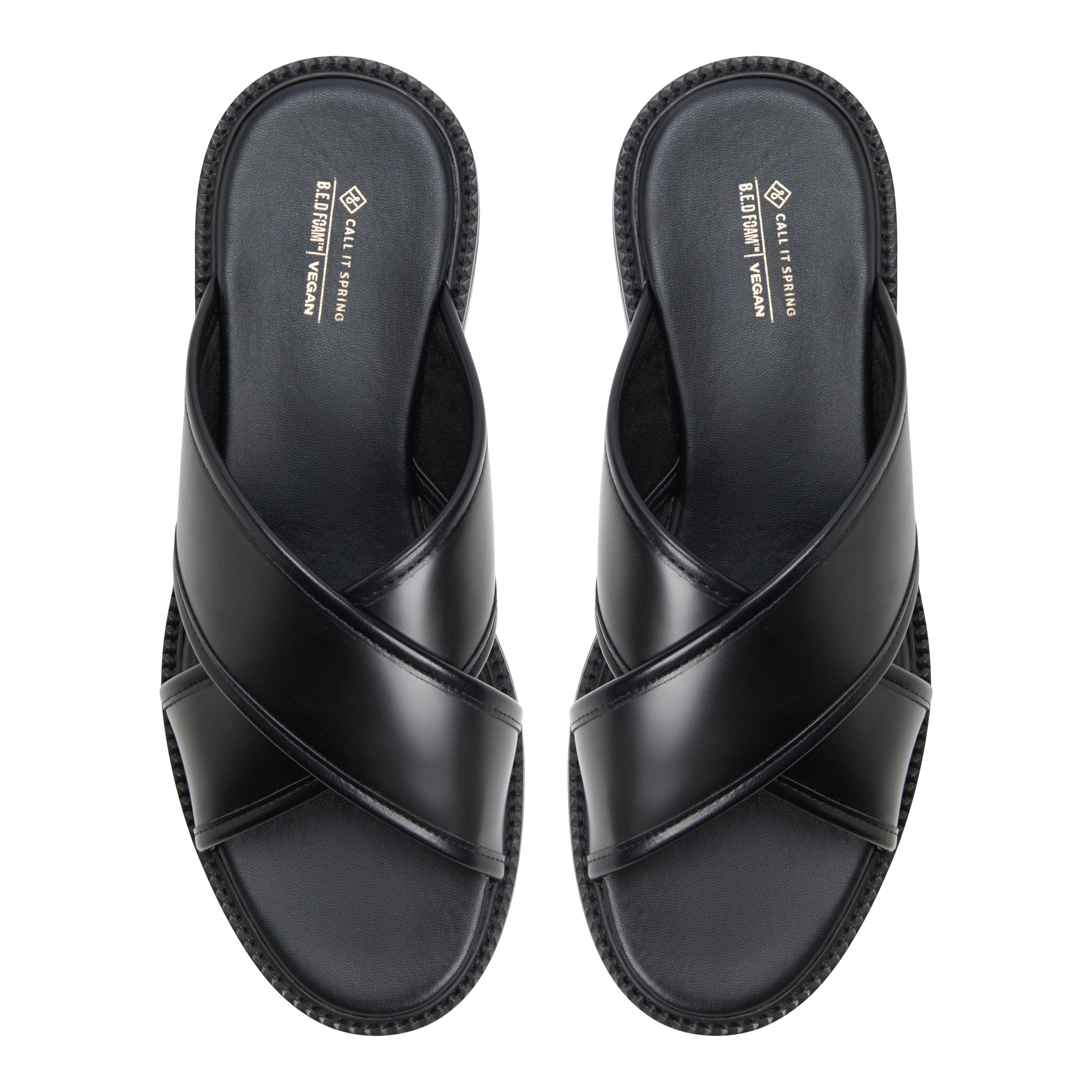 Manolin Black Men's Sandals