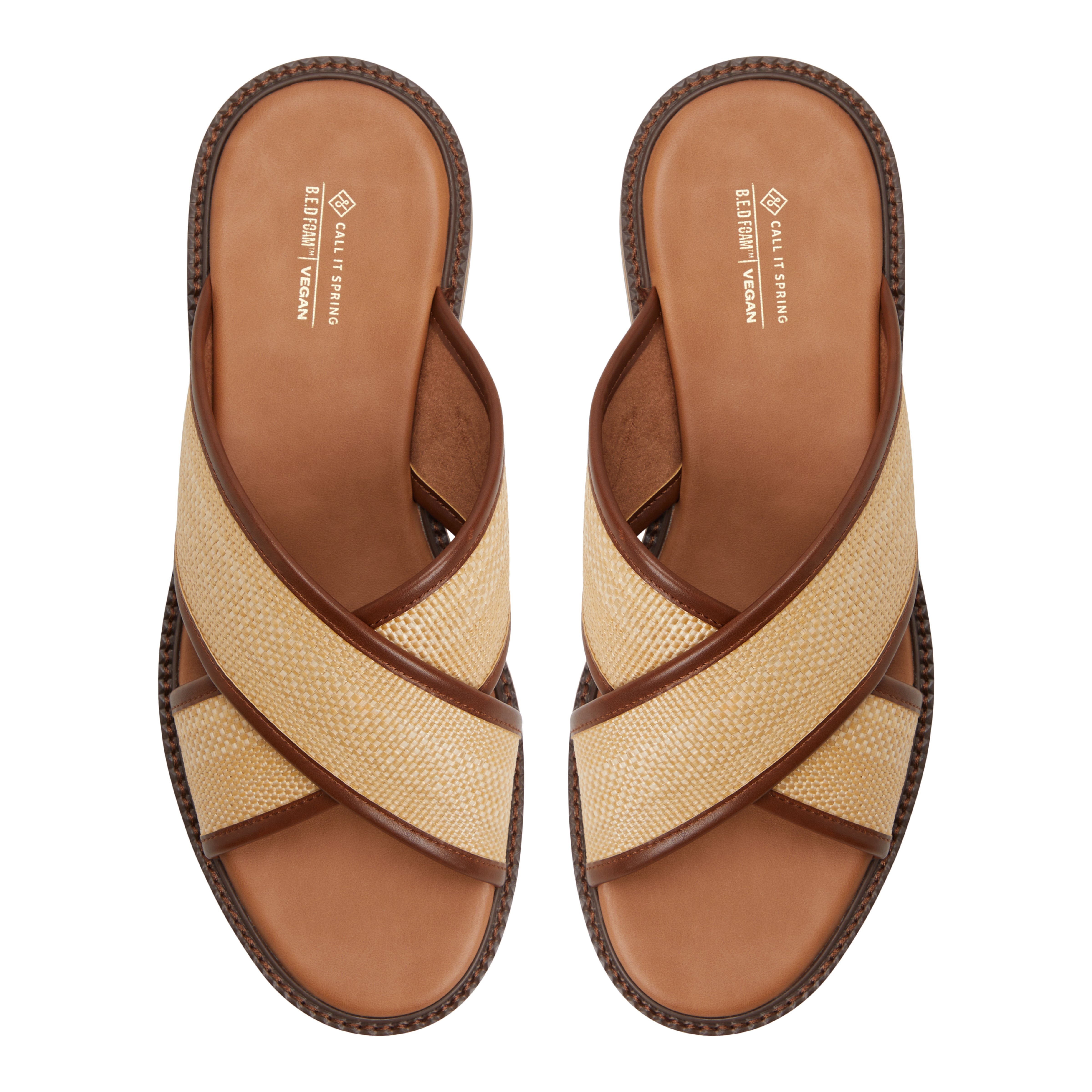 Manolin Tan Multi Men's Sandals
