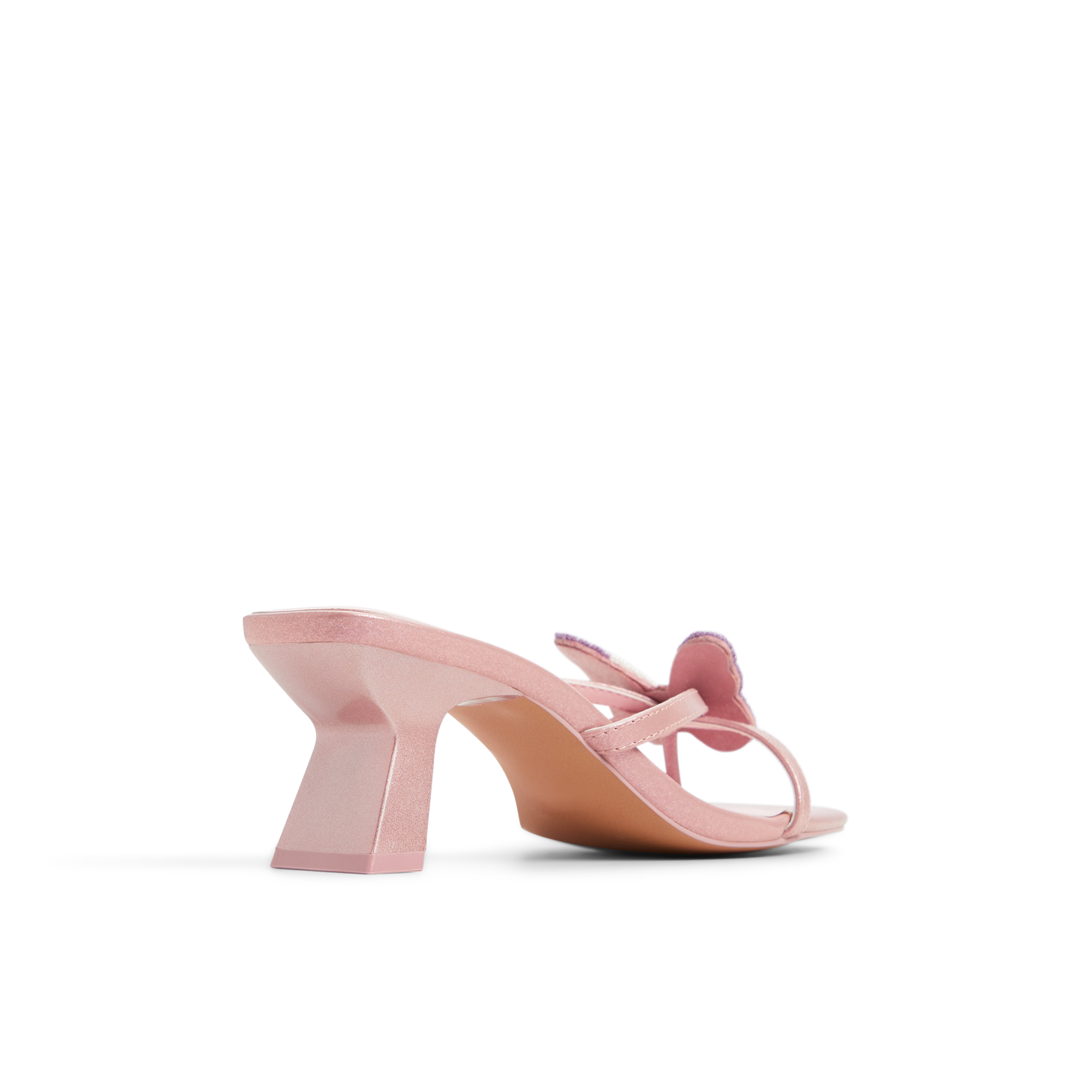 Mariposaa Light Pink Women's Embellished Shoes Bags