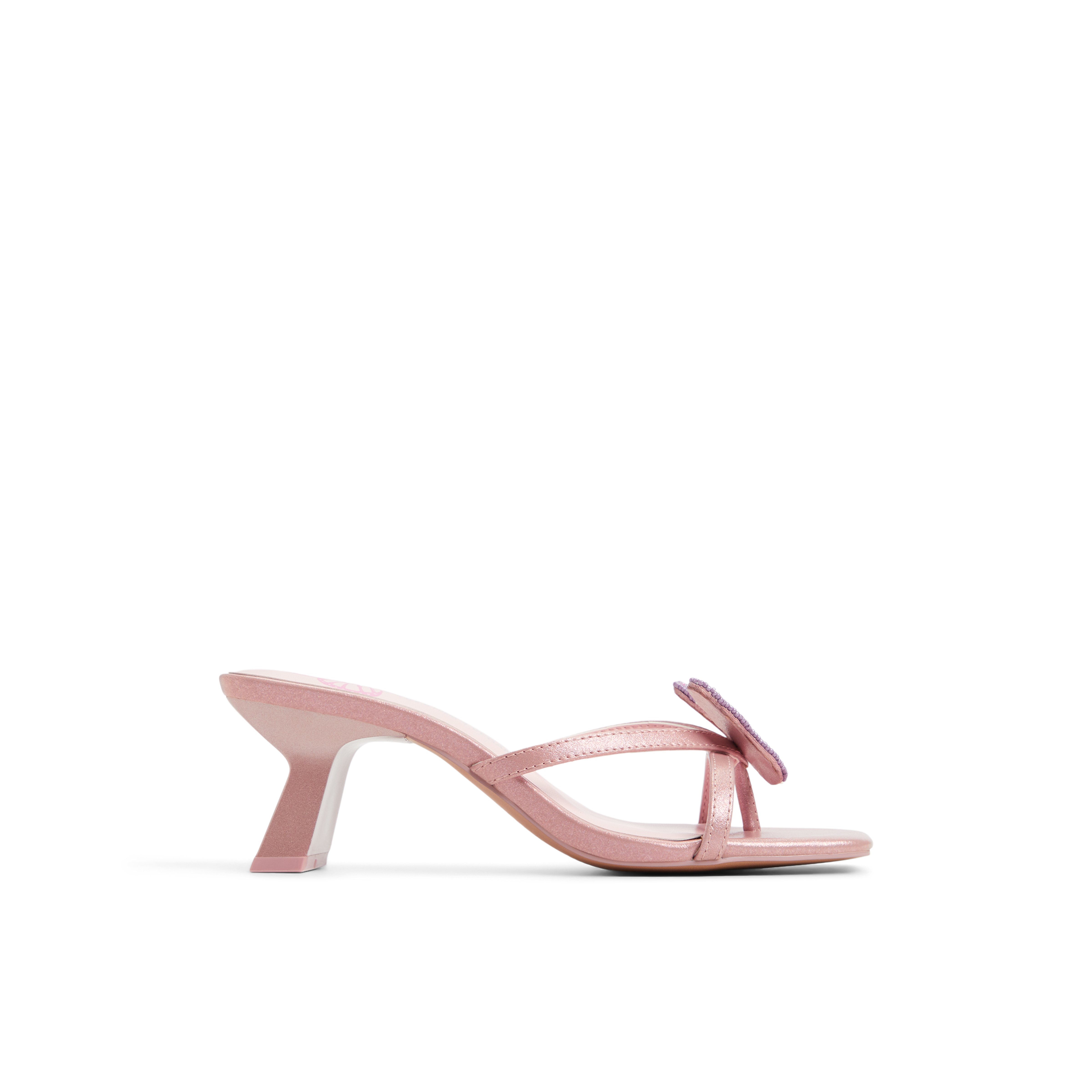 Mariposaa Light Pink Women's Embellished Shoes Bags