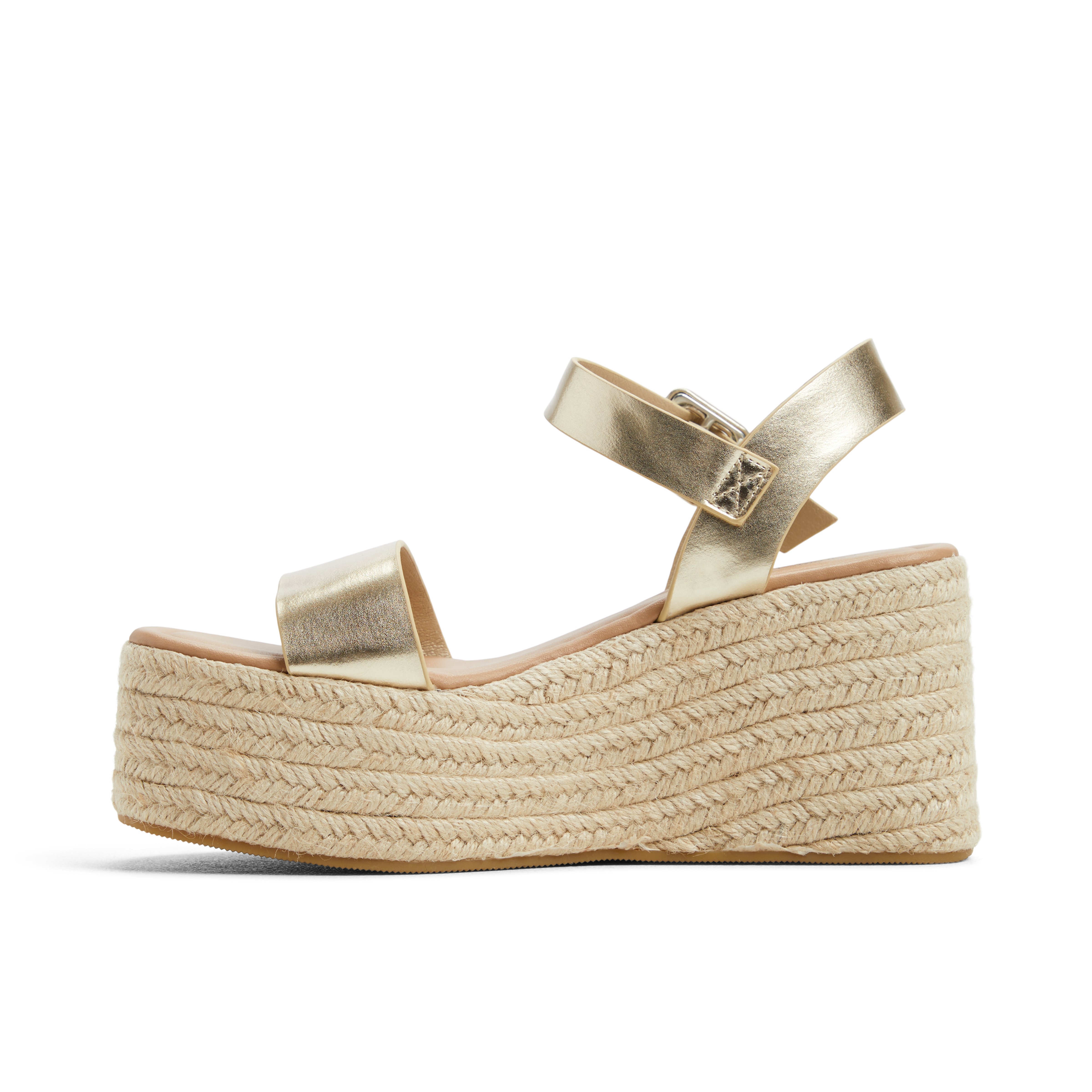 Memphis Or Femmes Talons compenses | Boutique Spring Canada