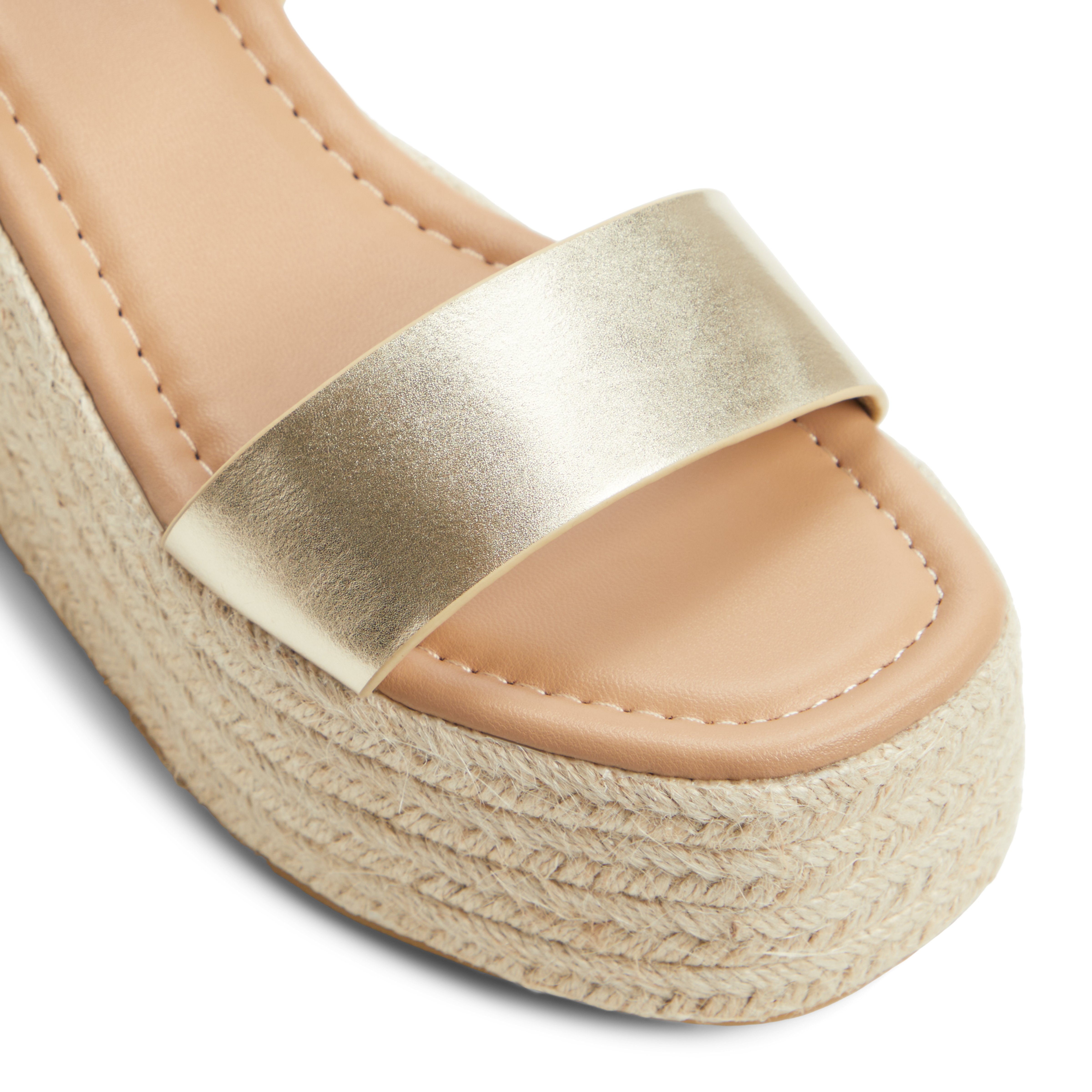 Memphis Or Femmes Talons compenses | Boutique Spring Canada