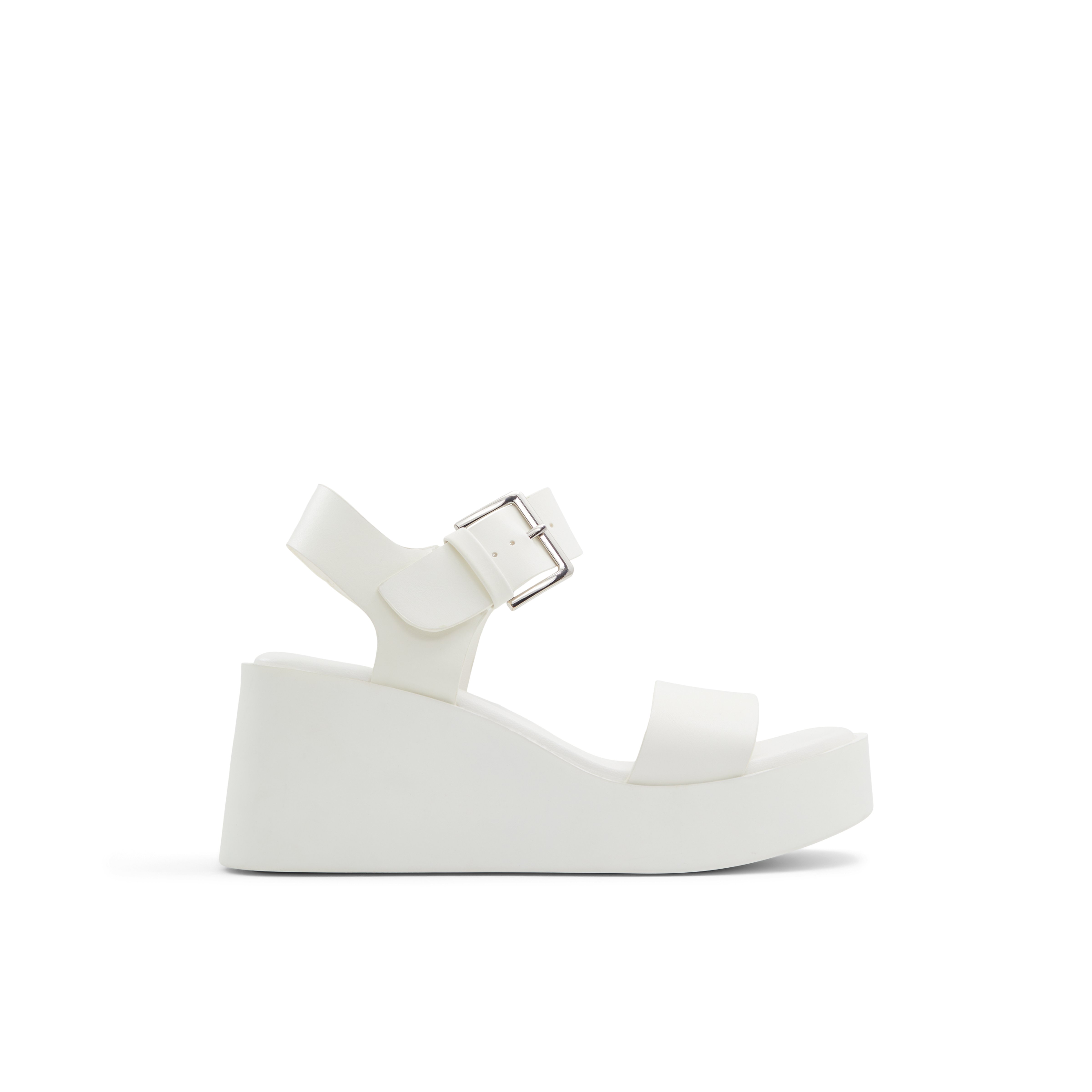 Merisa White Women's Wedges