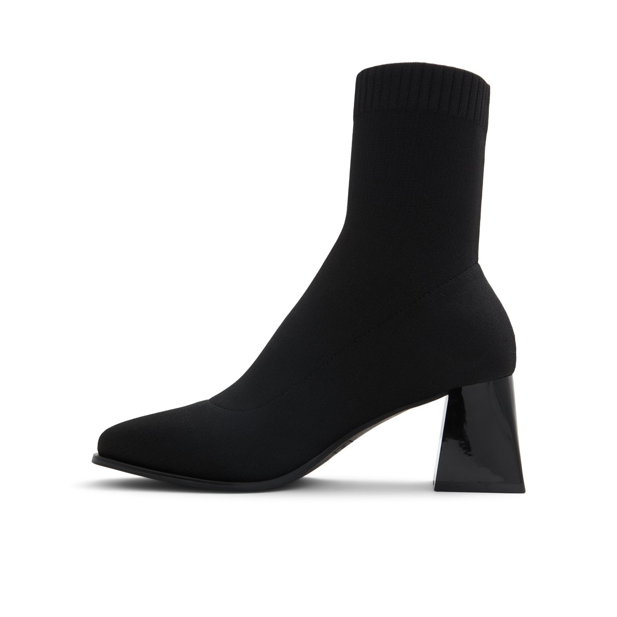 Mikenna Black Textile Knit Women's Ankle Boots | Call It Spring Canada