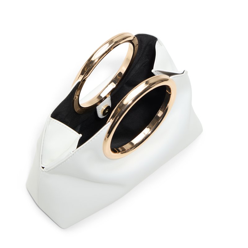 Call It Spring ビジューリングハンドル☆Milanii☆ハンドバッグ Milanii White Women's Top handle bags | Call It Spring Canada