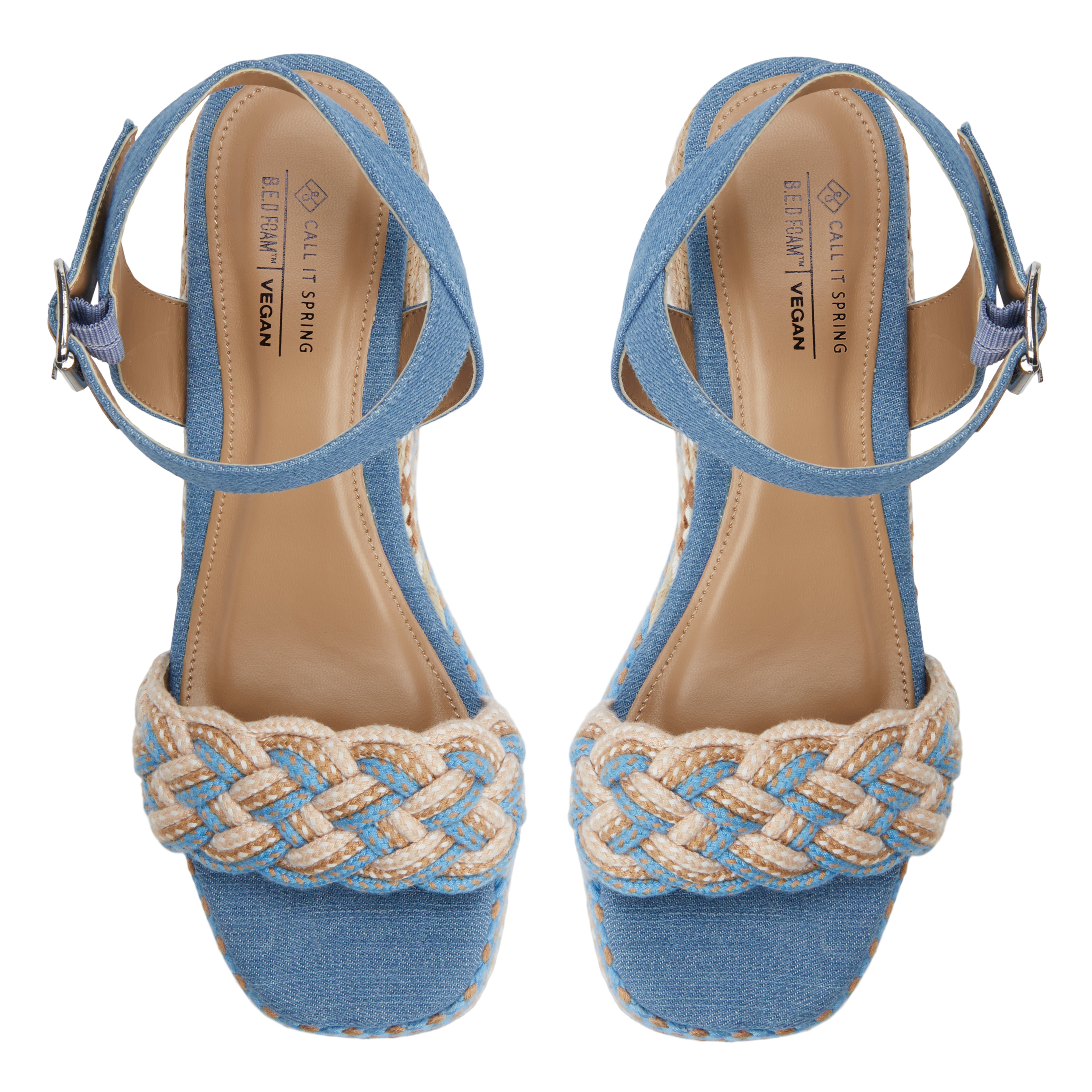 Moaana Other Blue Women's Wedges