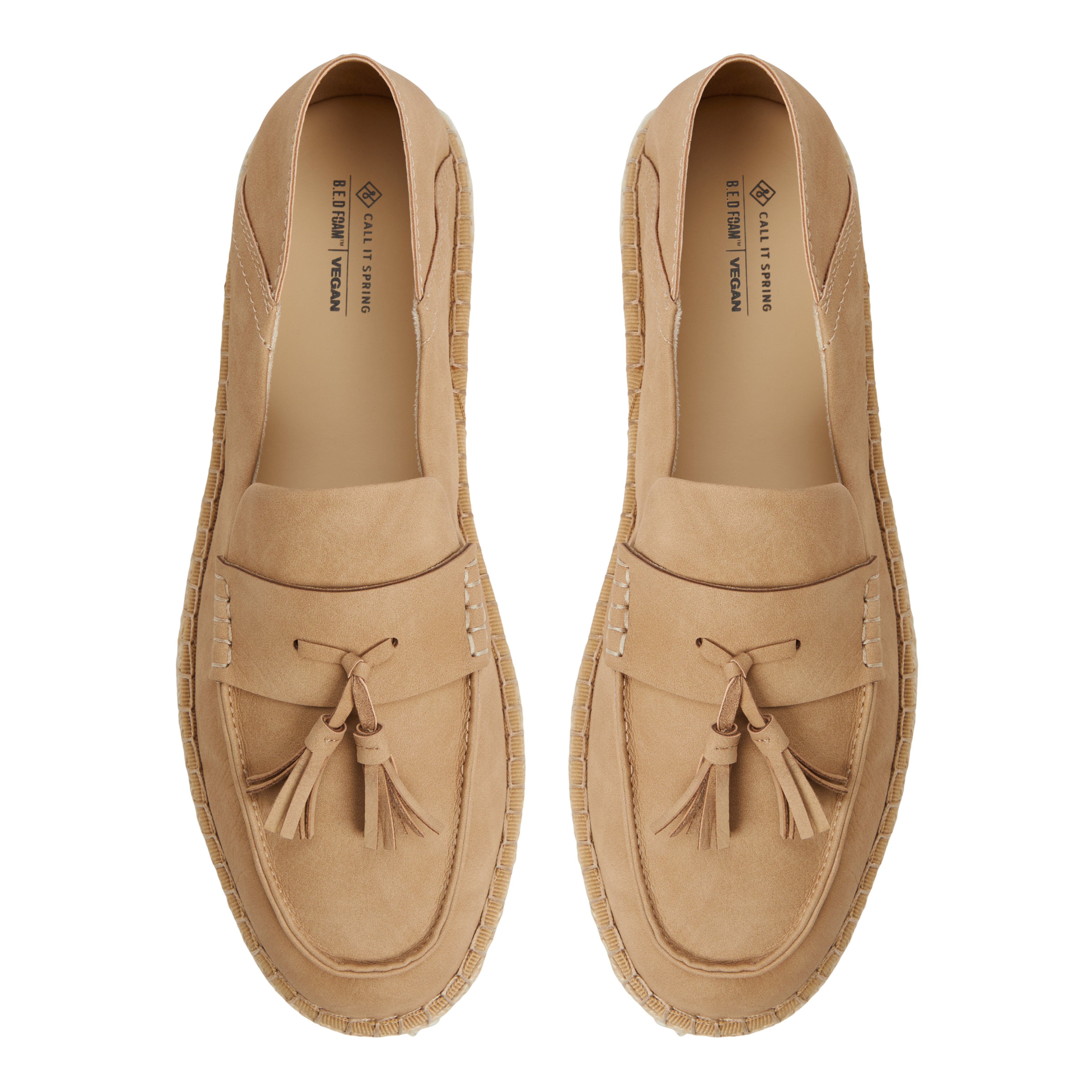 Moretti Beige Men's Loafers