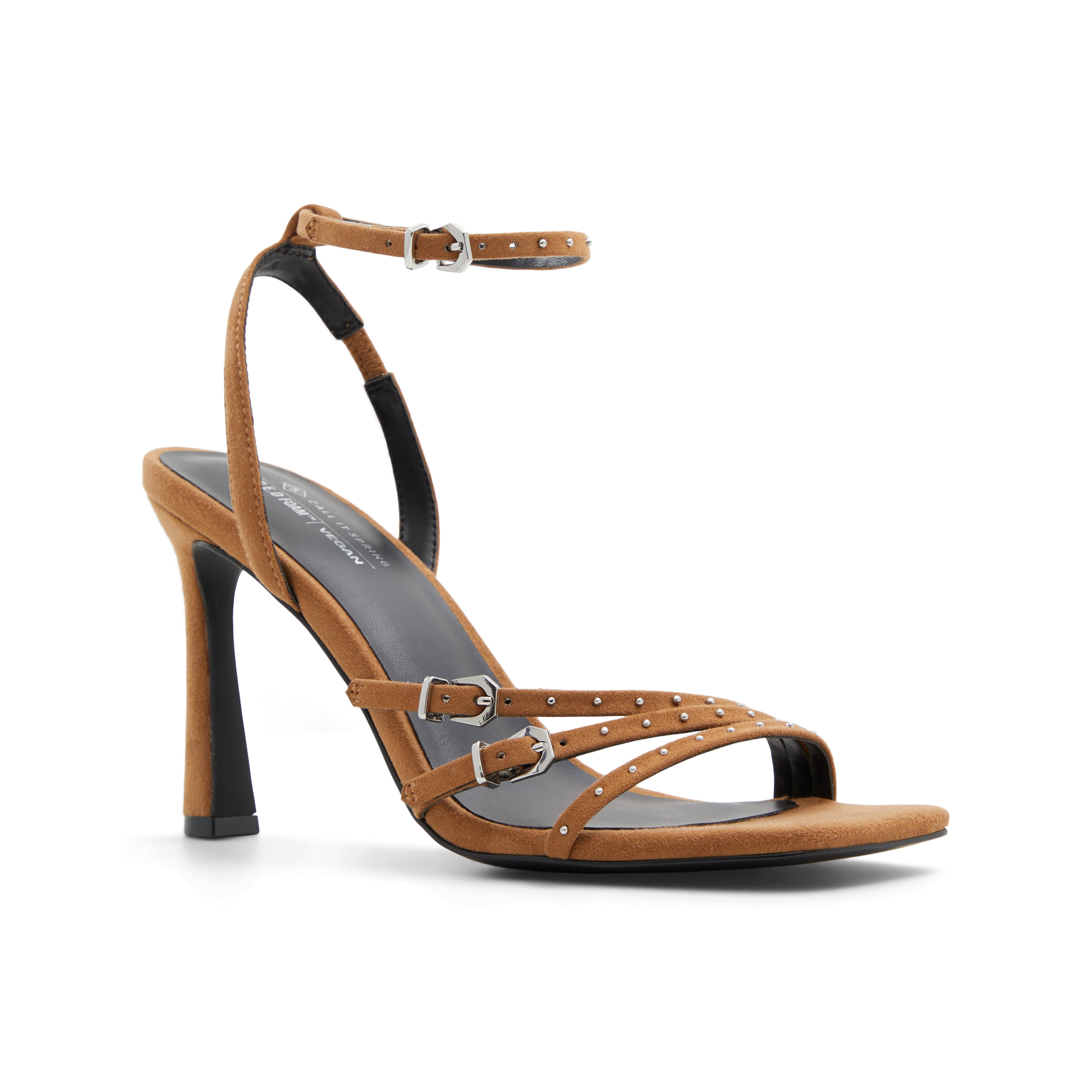 Moxiee Dark Beige Women's Lace up sandals