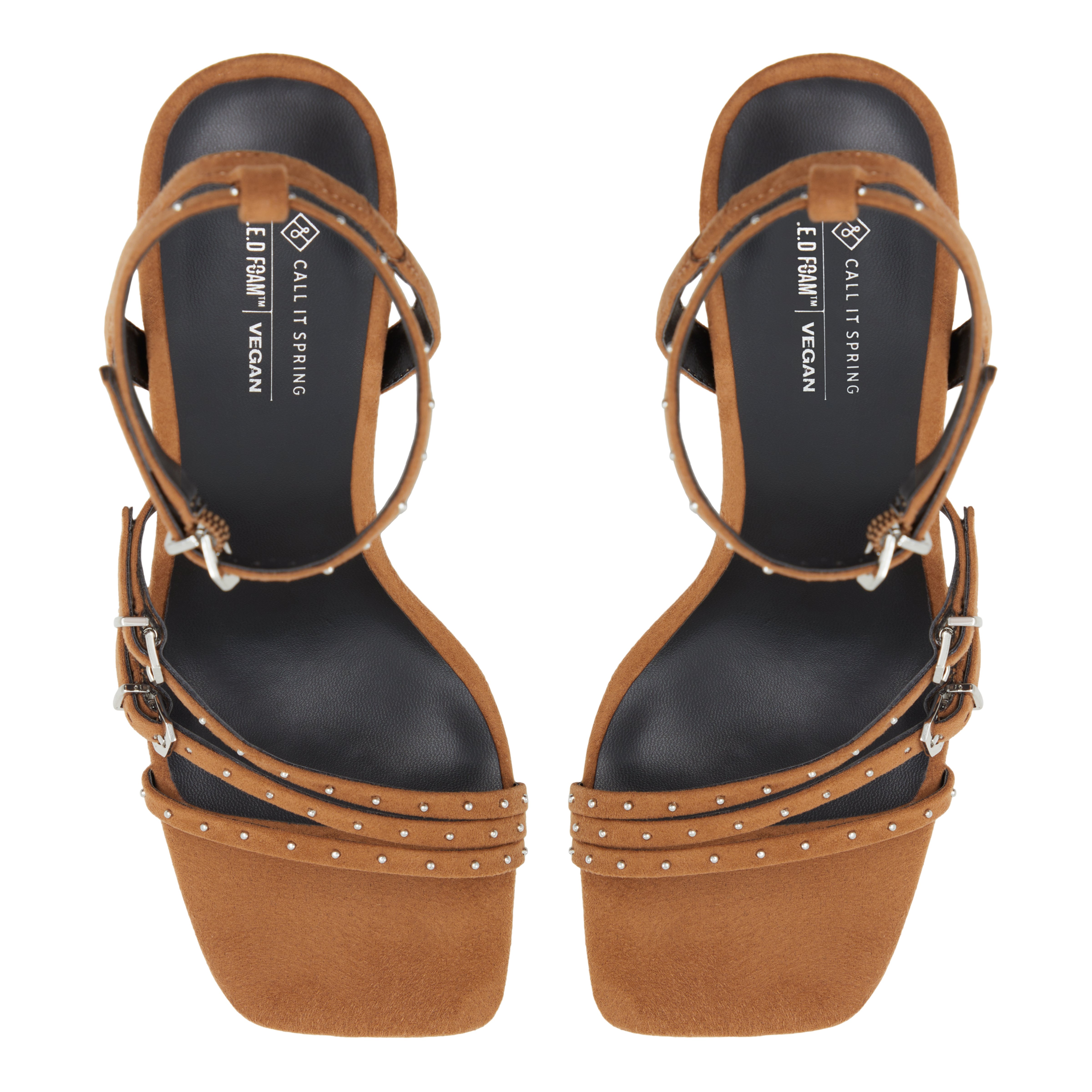 Moxiee Dark Beige Women's Lace up sandals