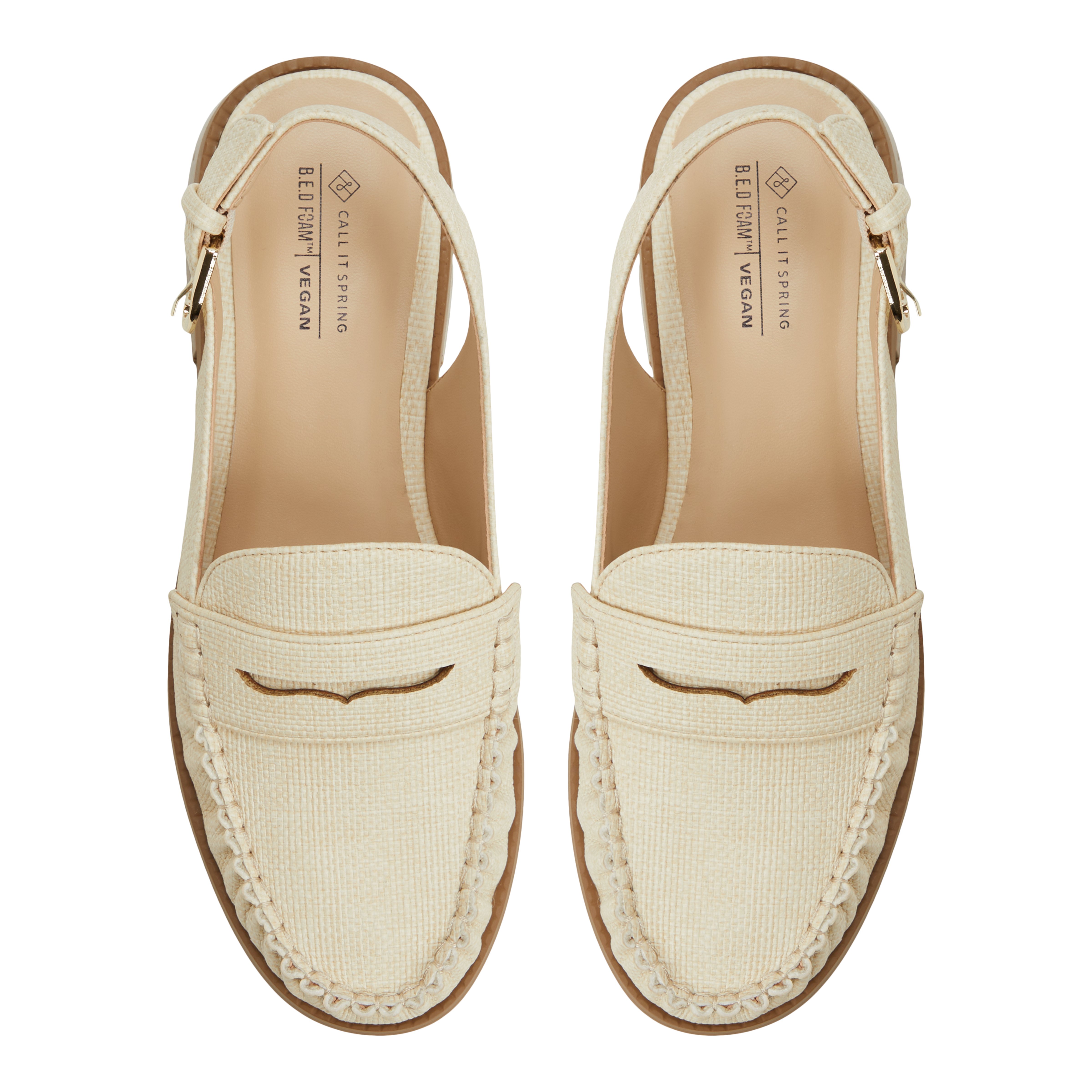Muriel Natural Women's Slingback shoes sandals