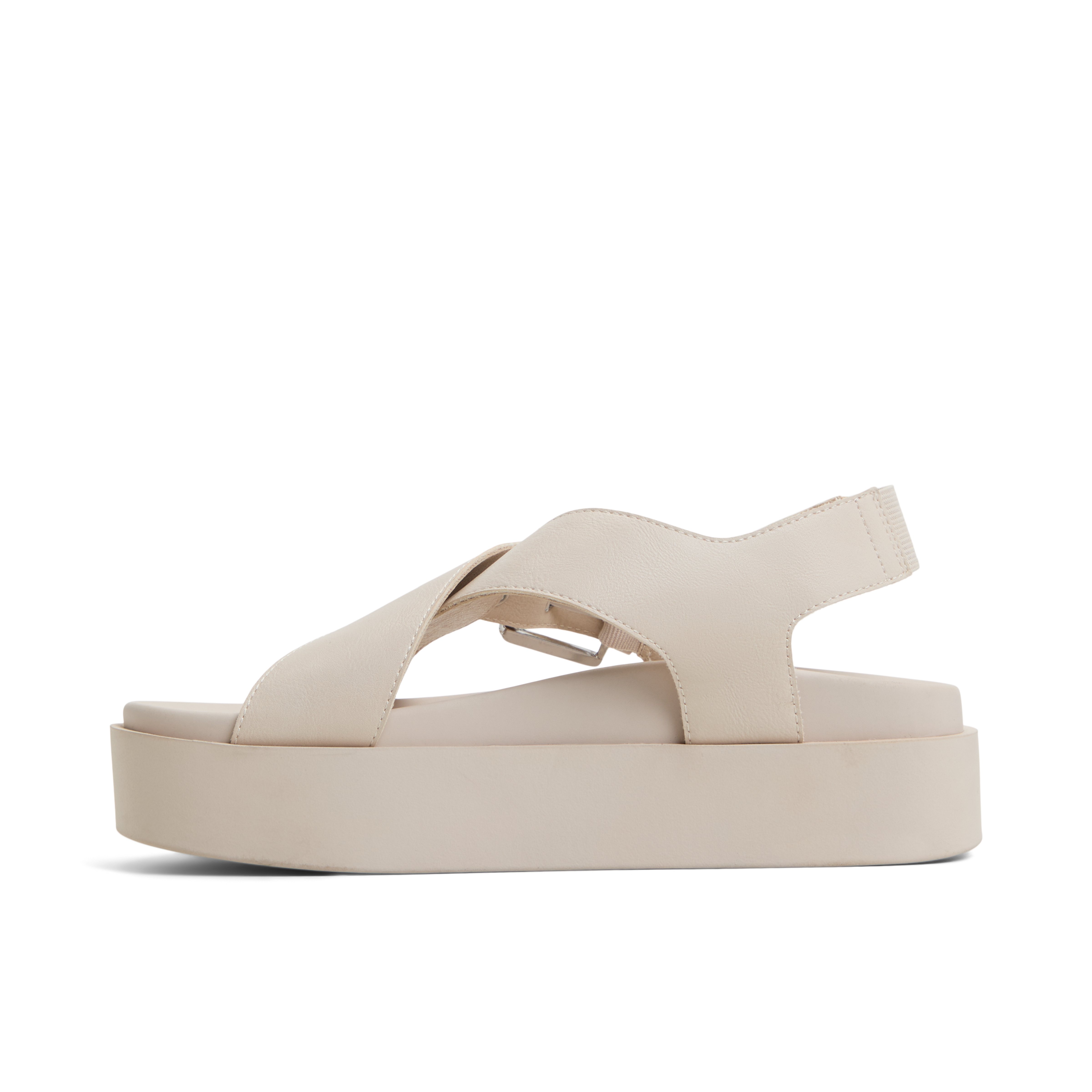 Naluu Gris Clair Femmes Talons compenses | Boutique Spring Canada