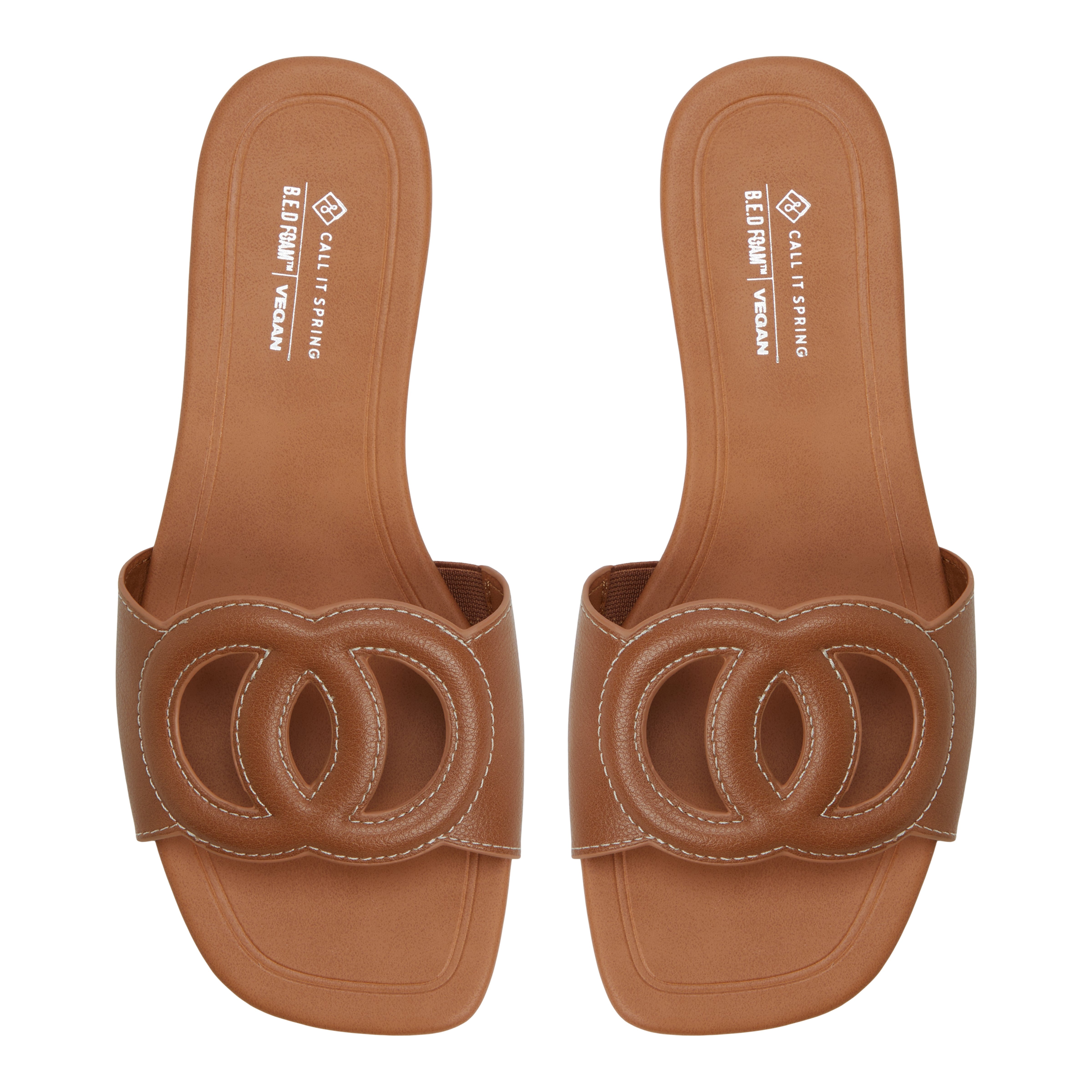 Navina Cognac Women's Slides