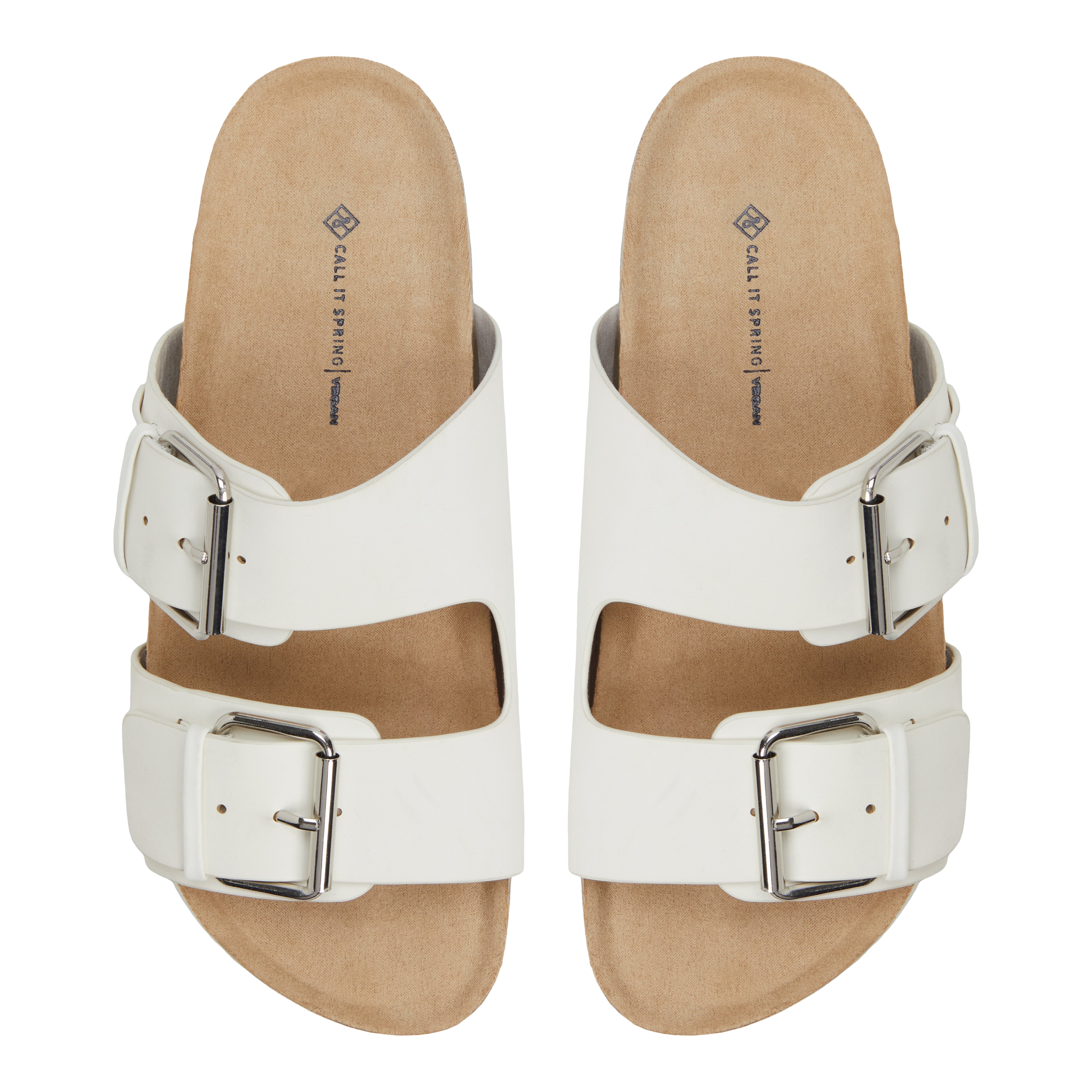 Nevaddaa White Women's Slides