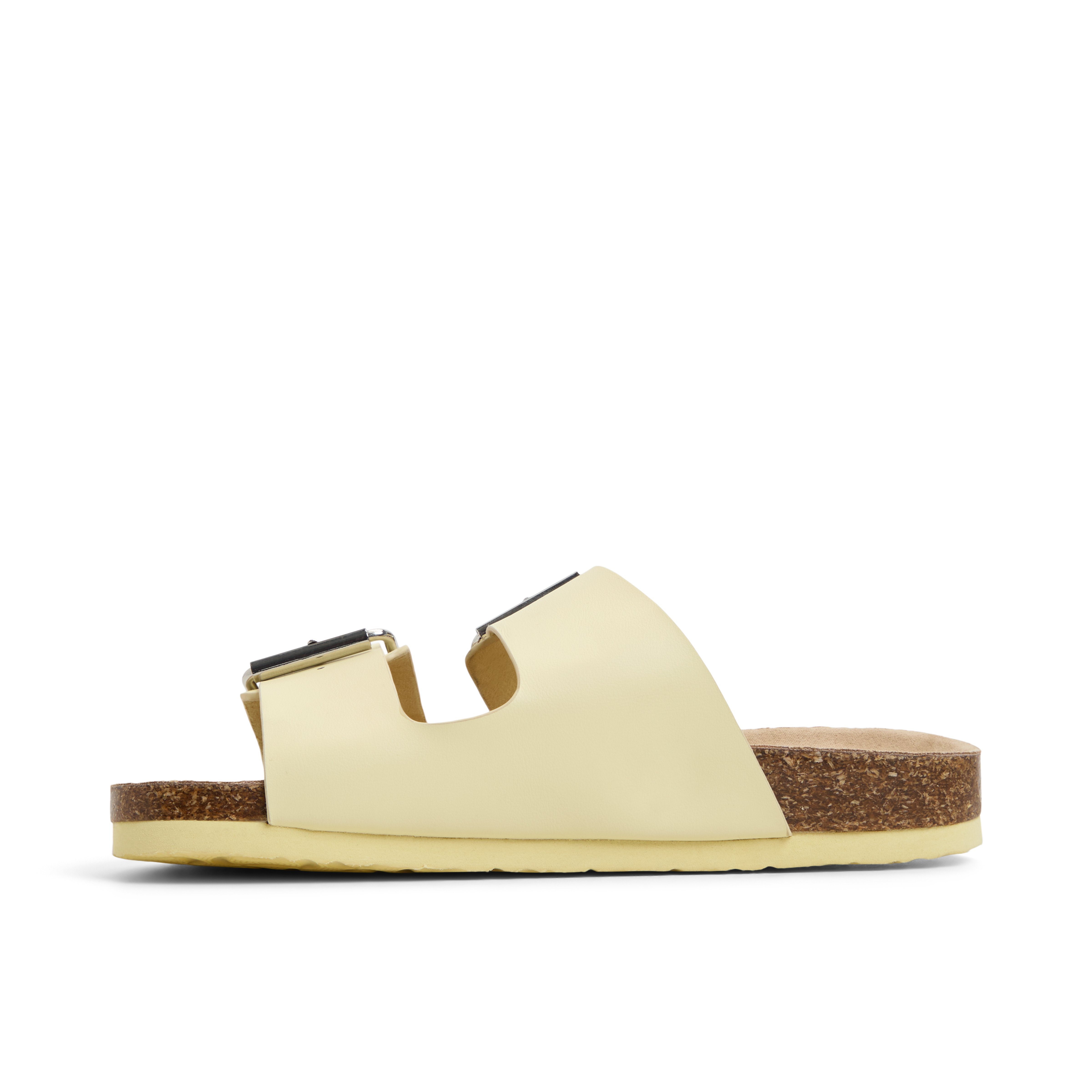 Nevaddaa Light Yellow Women's Slides