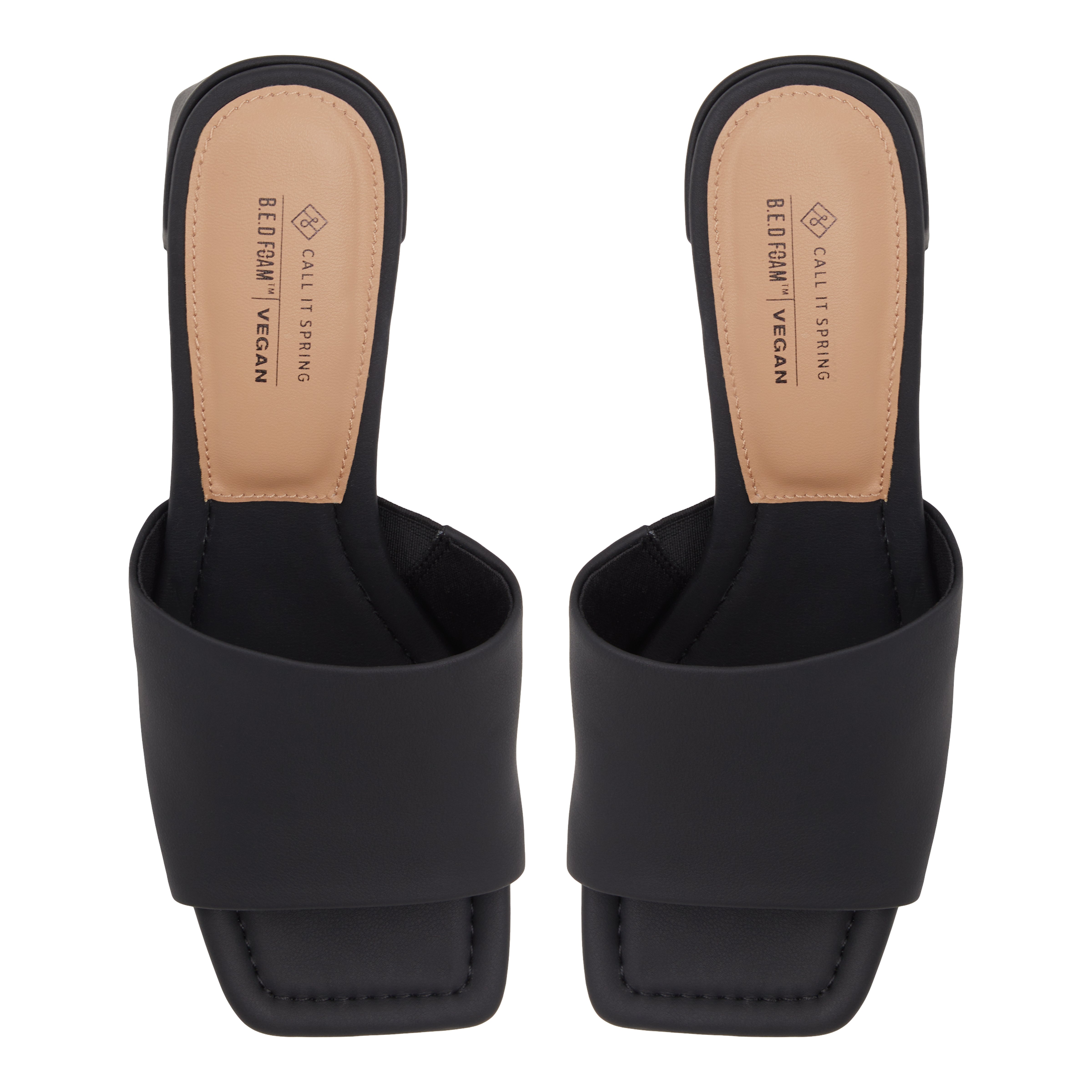 Nichellee Mid heel mule sandals