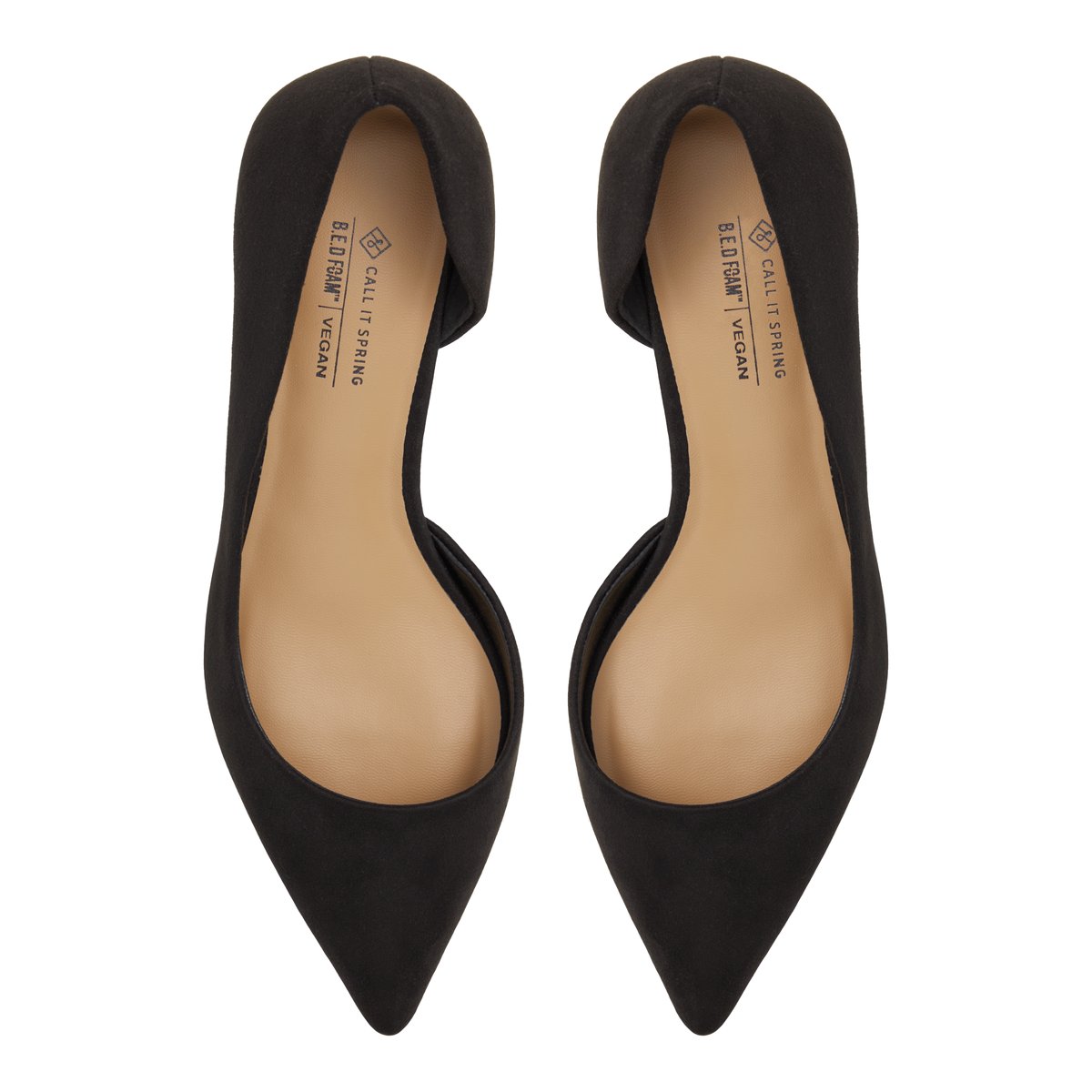 Noriya Open Black Women's Low-mid Heels | Call It Spring Canada