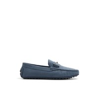 Navy blue shop moccasins mens