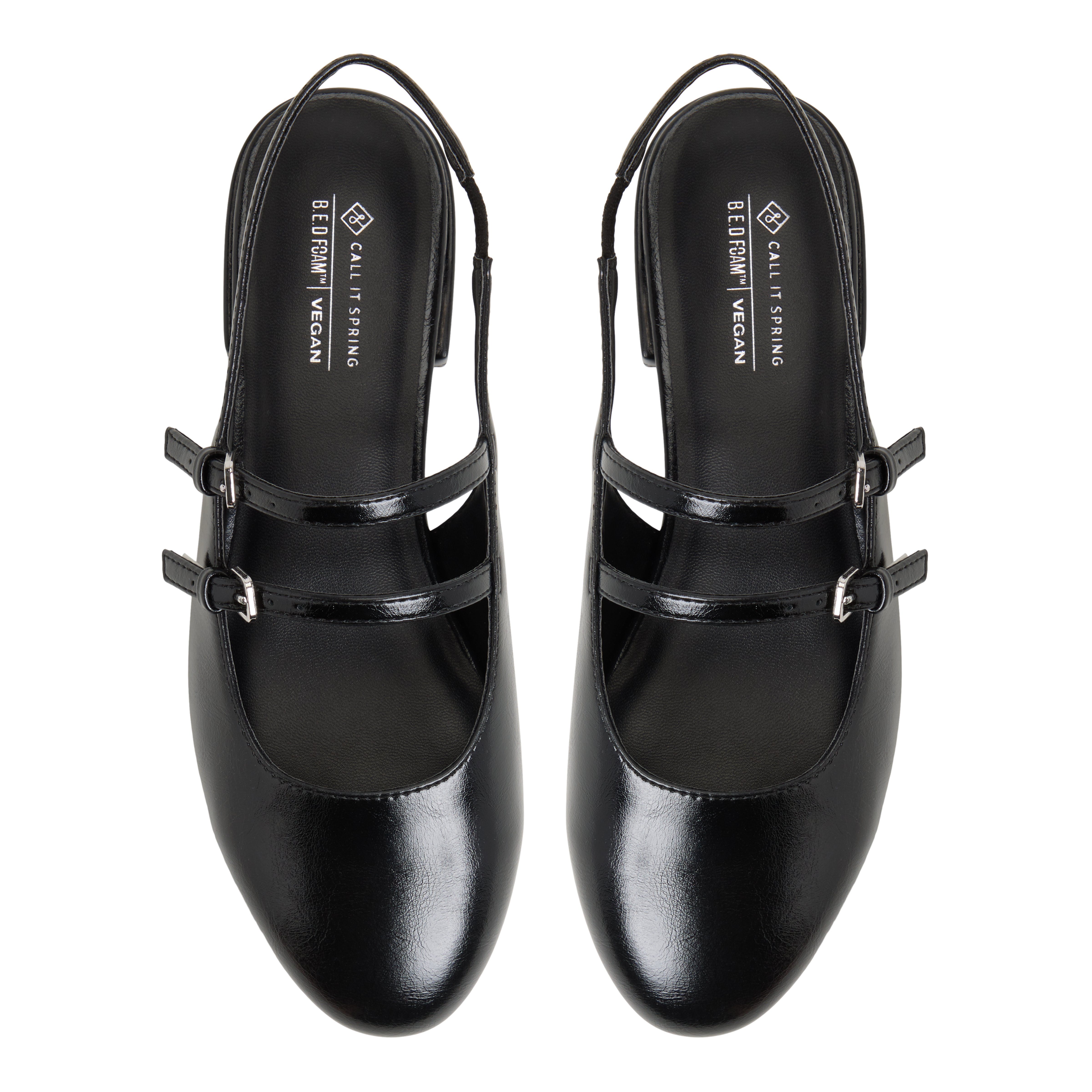 Ophellia Noir Femmes Ballerines | Boutique Spring Canada