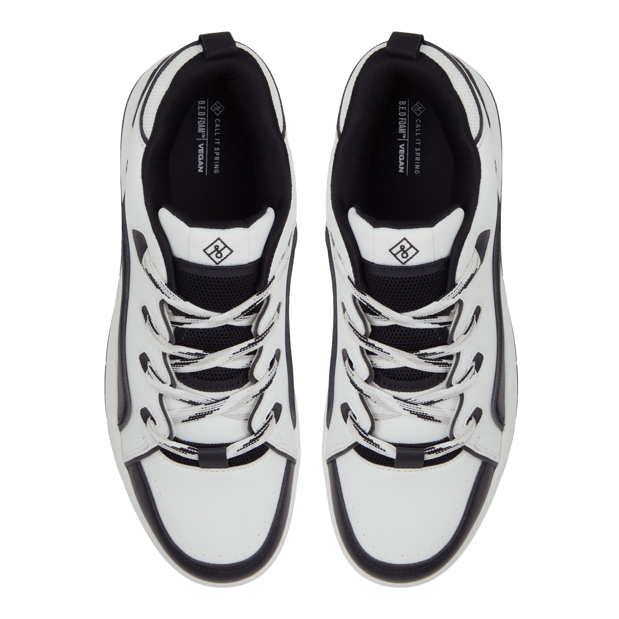 Orione Black Men's Retro Sneakers Call It Spring Canada
