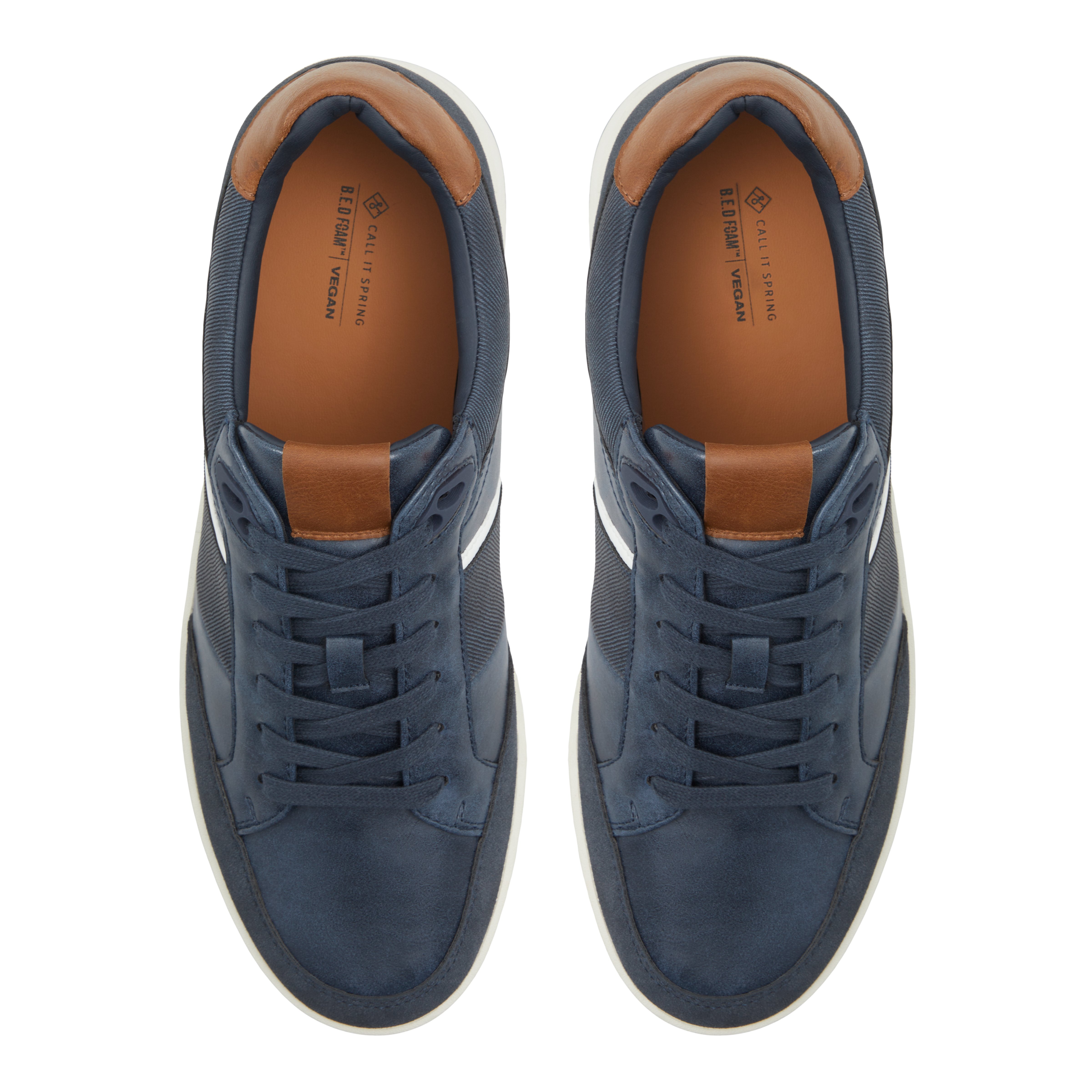 Palisade Navy Men's Retro Sneakers