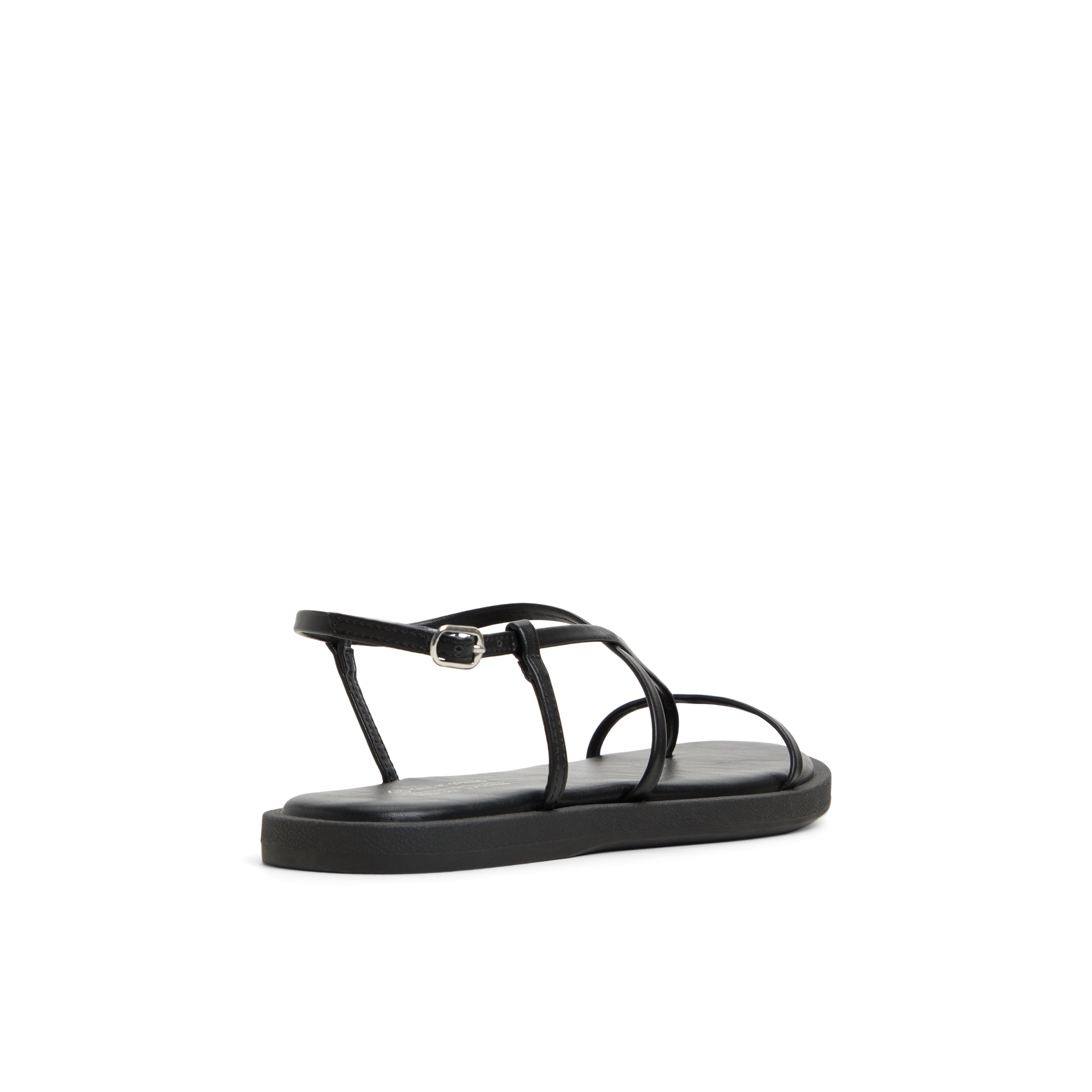 Pamina Black Women's Flat Sandals