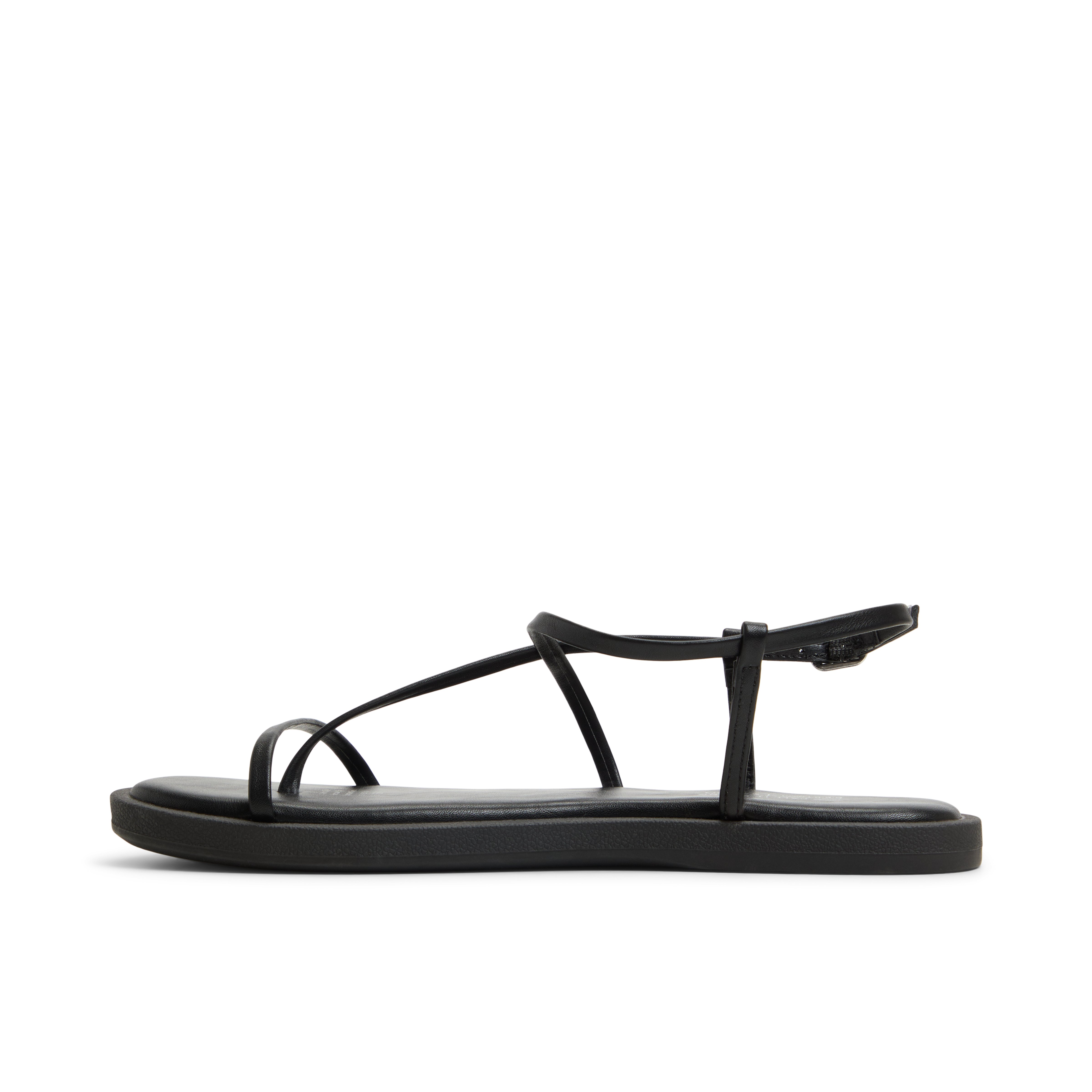 Pamina Black Women's Flat Sandals